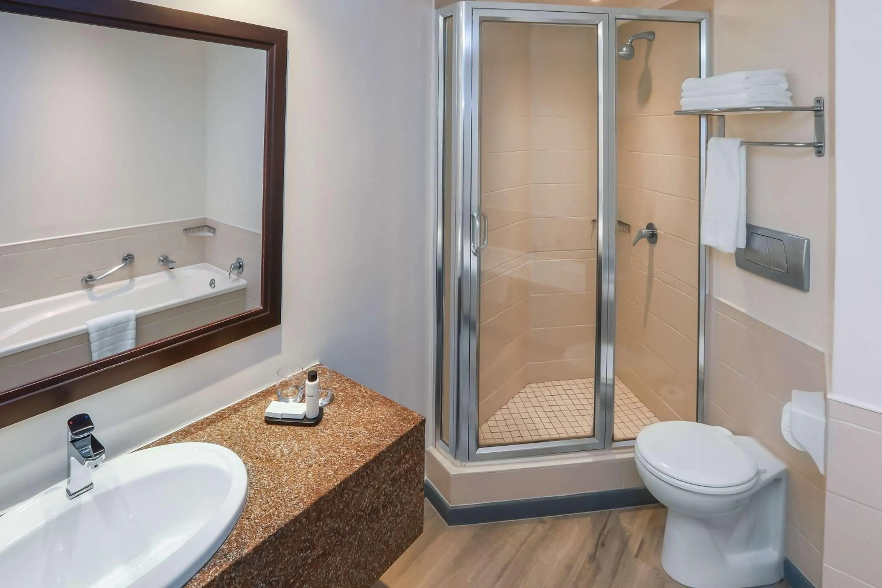 Bedroom in Garden Court East London