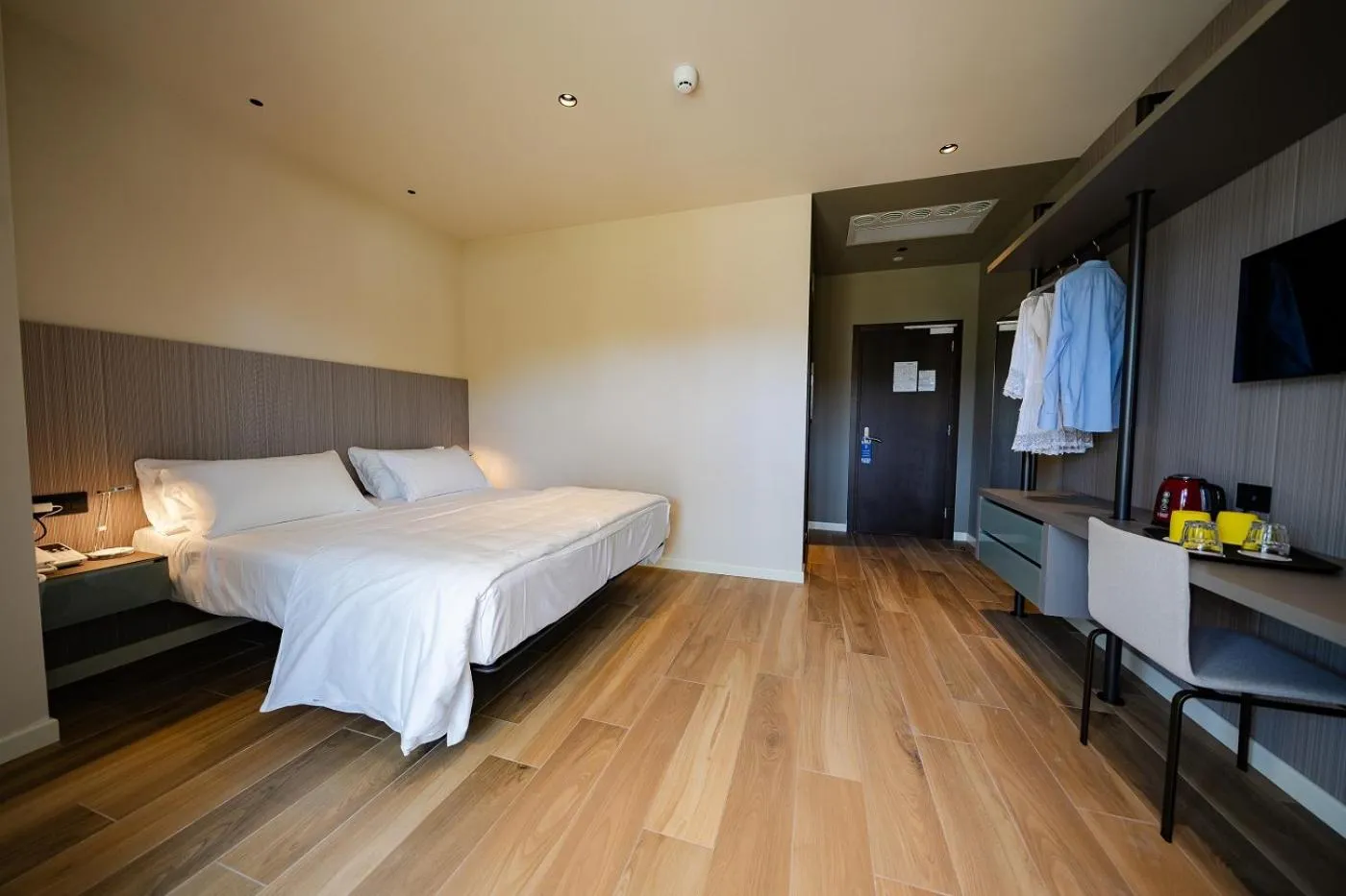 Bed in Il Tridente Hotel