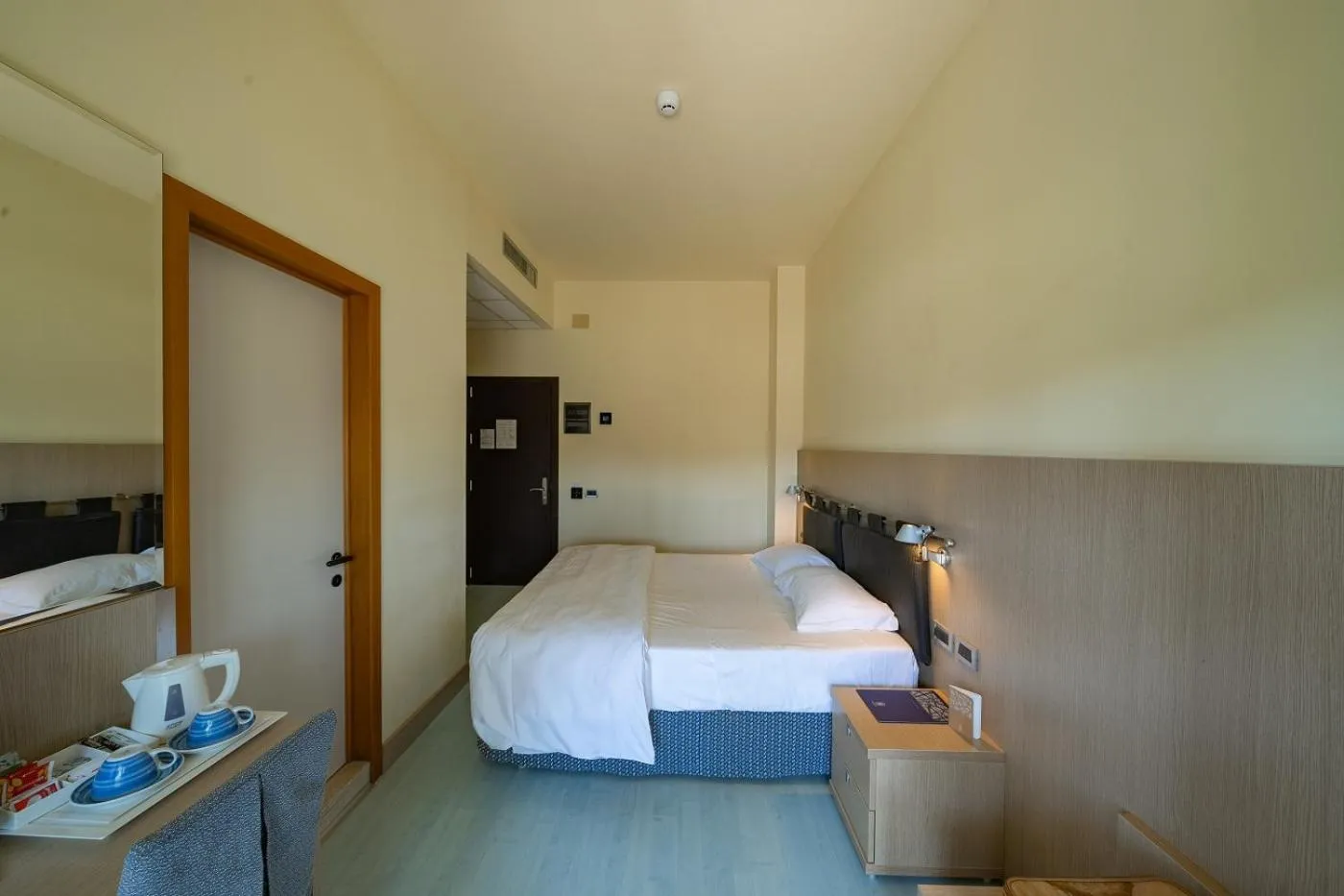 Bed in Il Tridente Hotel