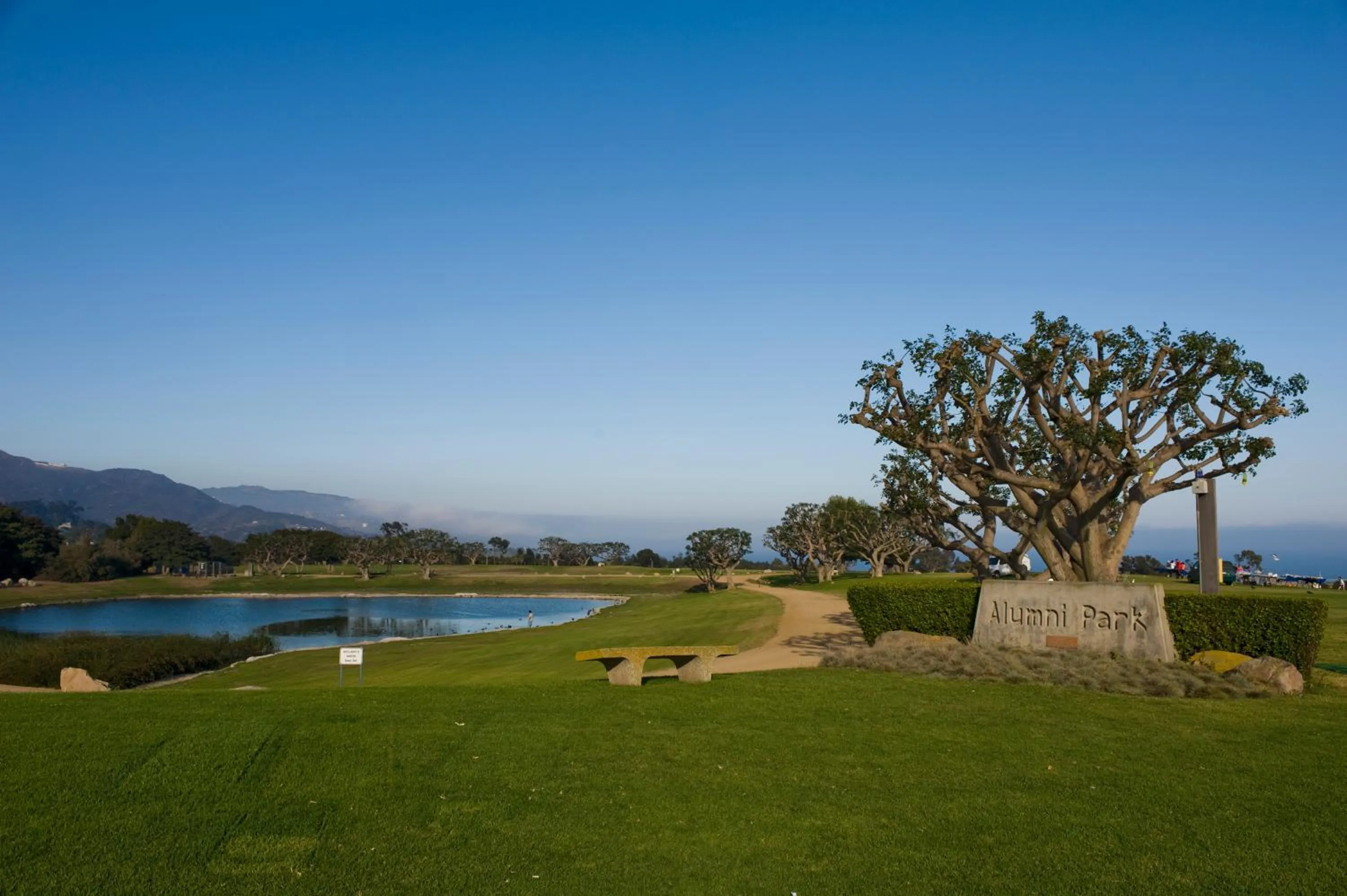 Landmark view in Villa Graziadio Executive Center at Pepperdine University