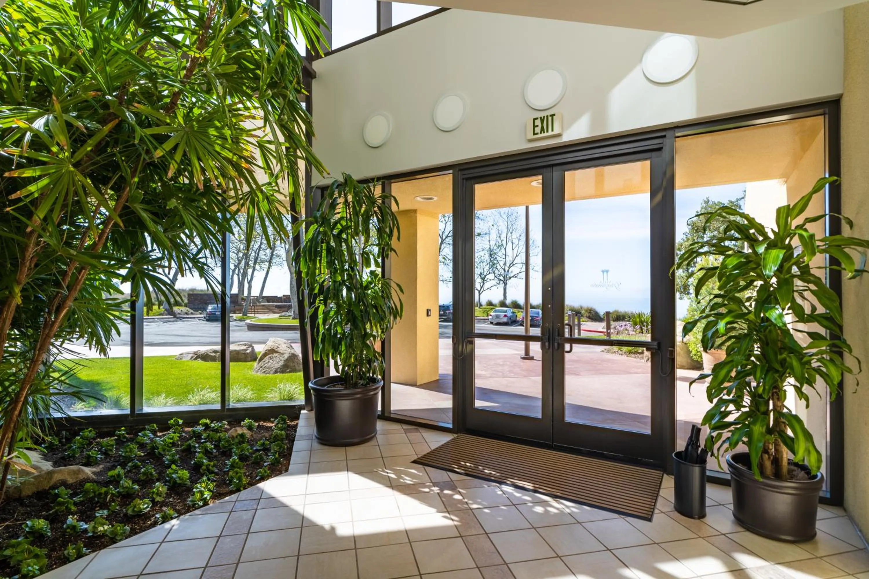 Lobby or reception in Villa Graziadio Executive Center at Pepperdine University
