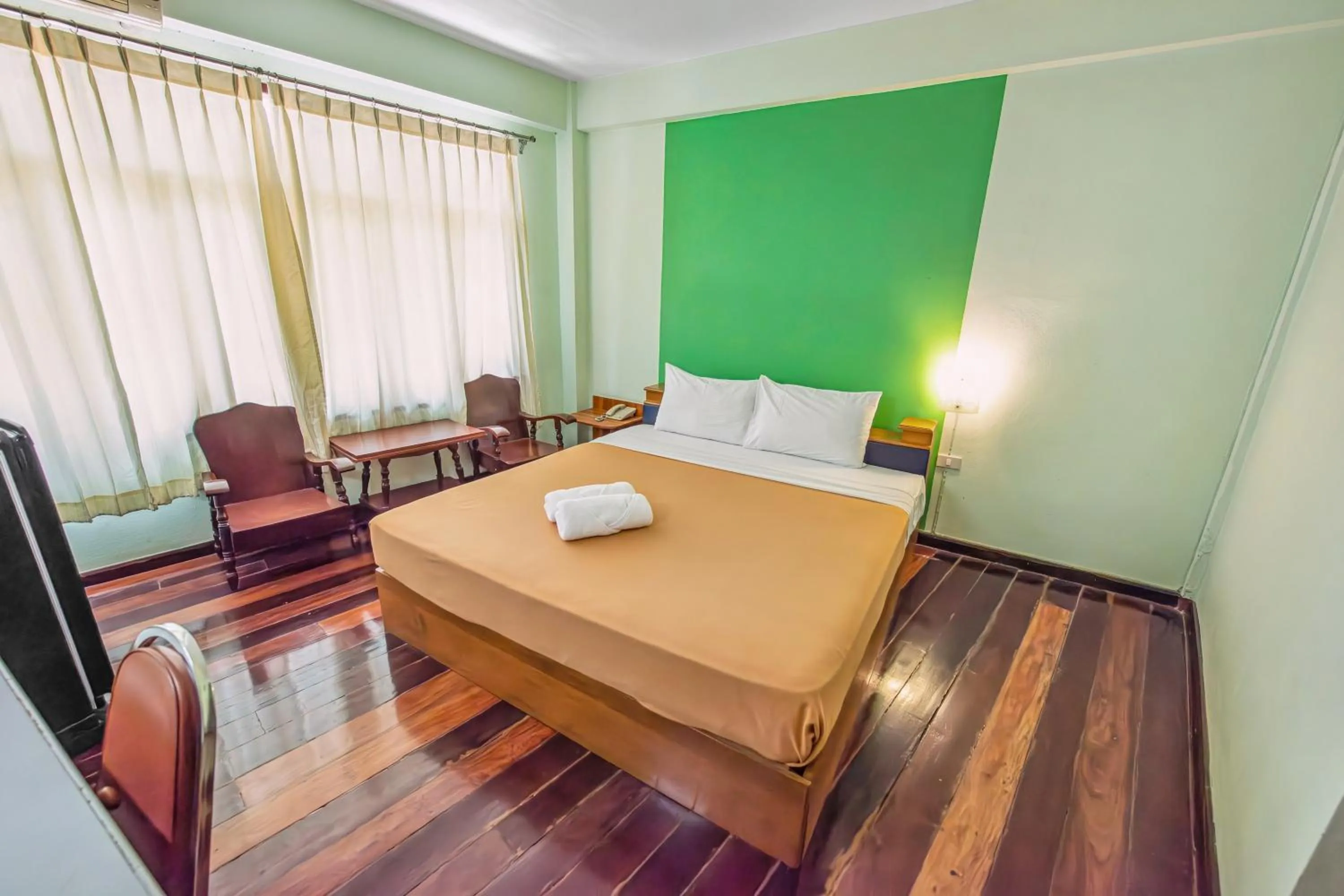 Bed in The Prince Hotel