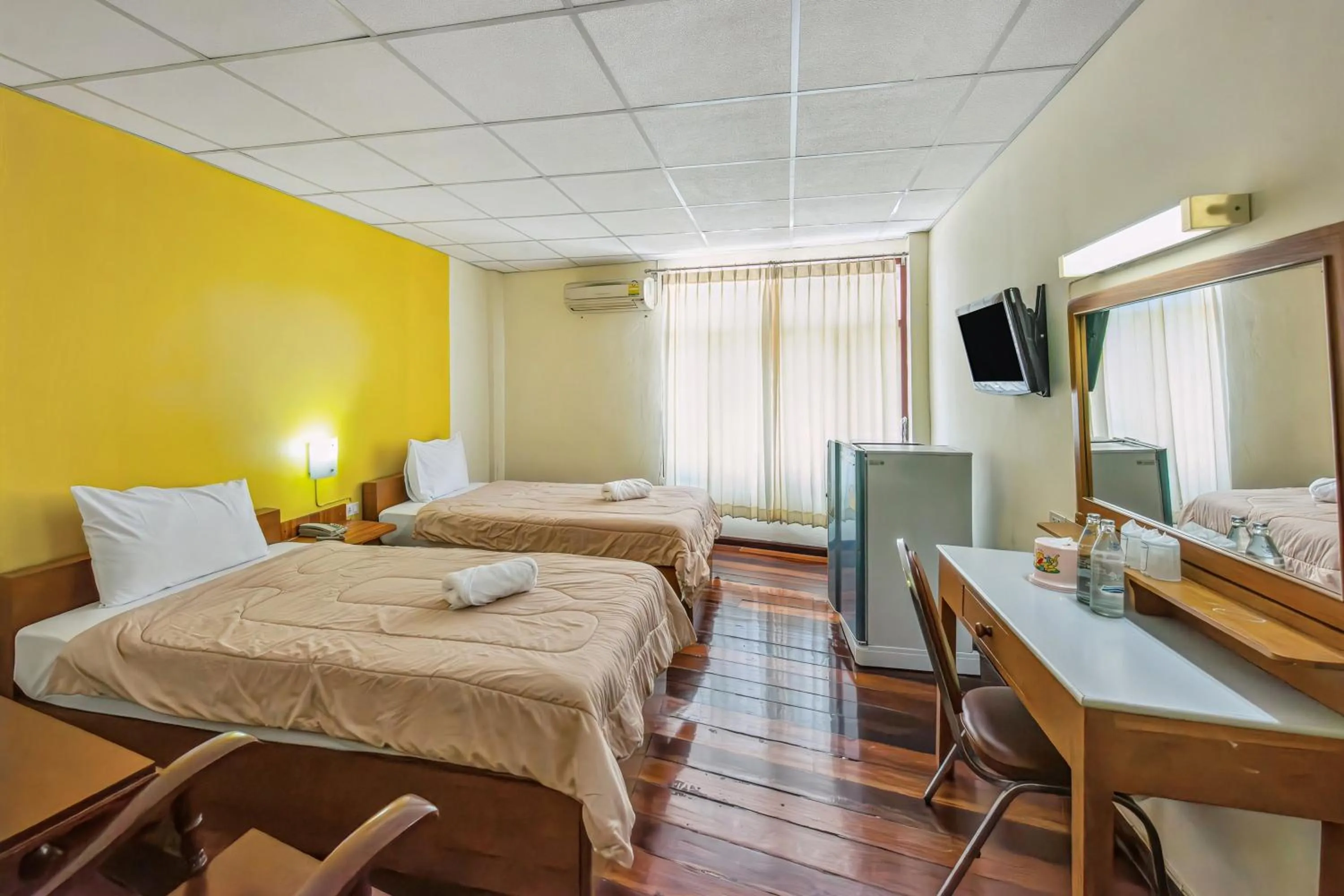 Bed in The Prince Hotel