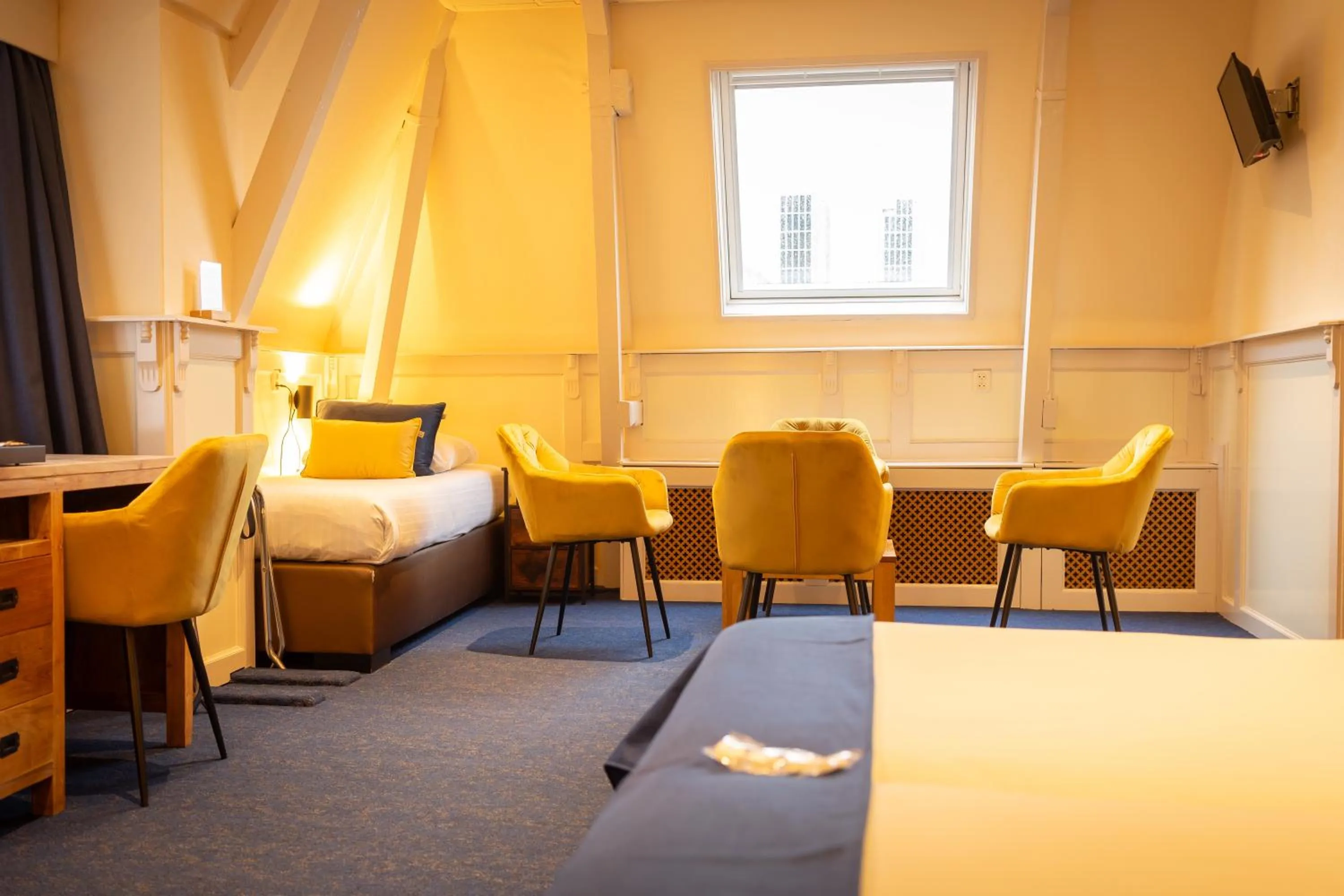 Bed in Hotel de Gulden Leeuw