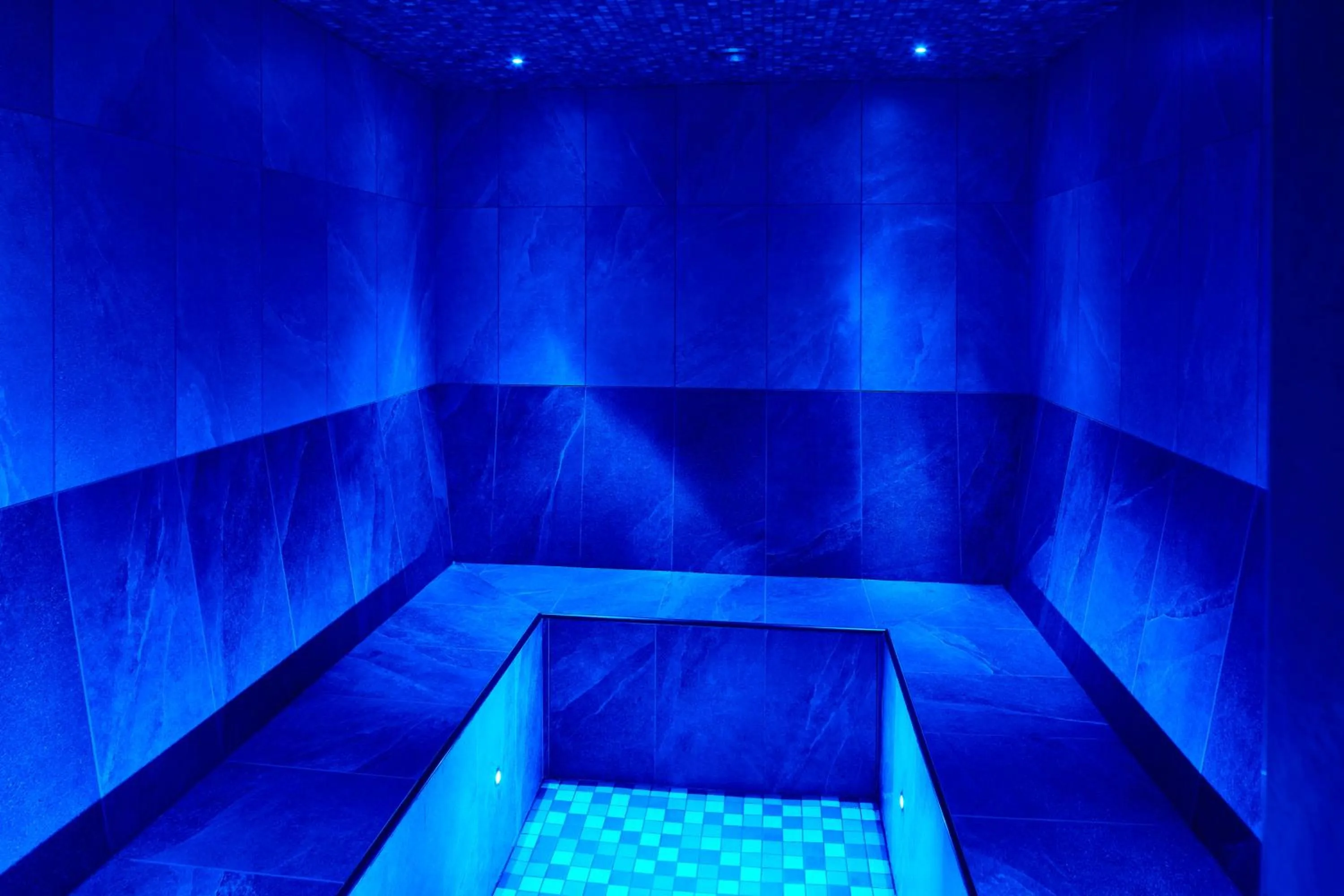 Steam room in Leonardo Edinburgh Murrayfield