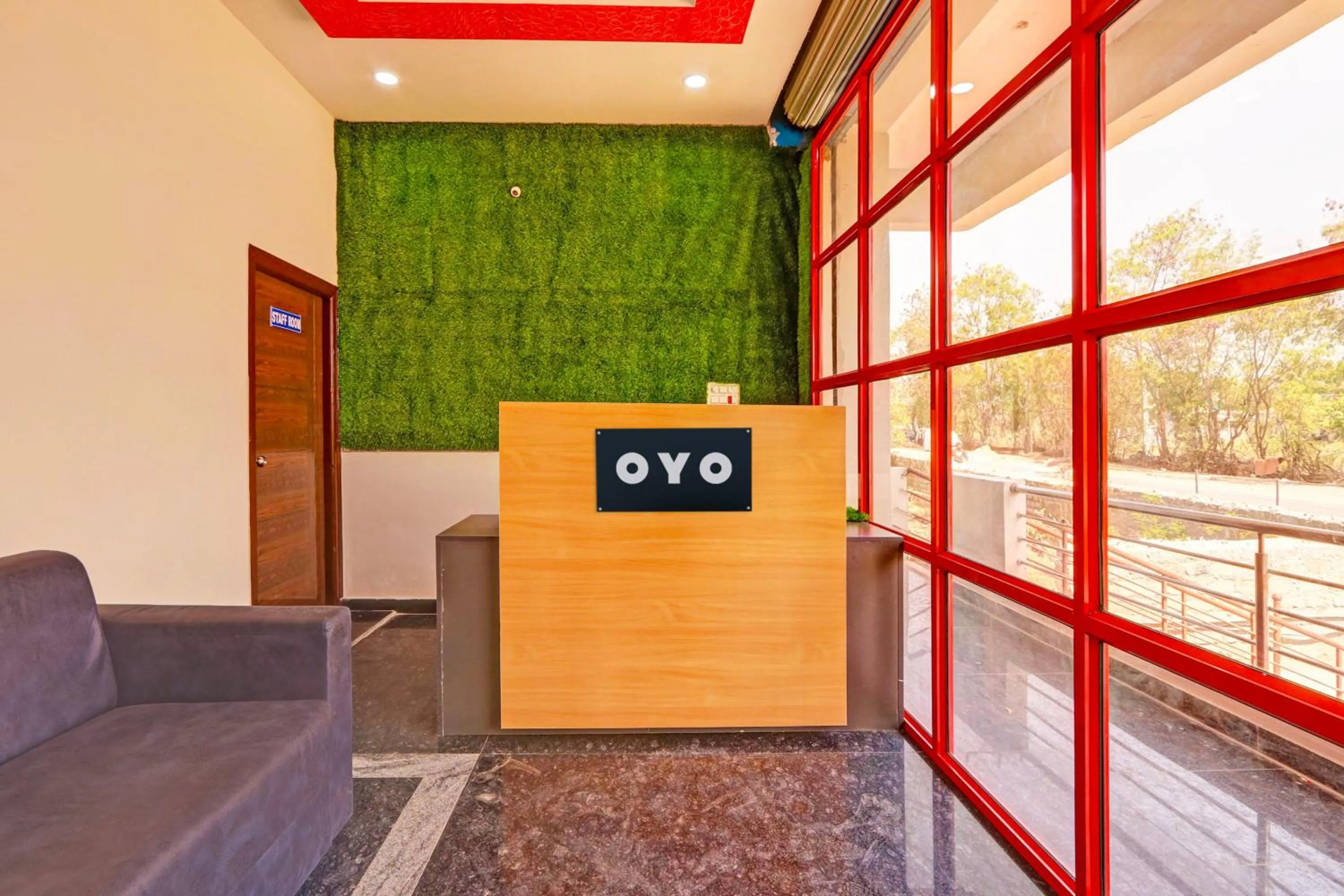 Lobby or reception in Super Hotel O RBS Classic Stay Boduppal