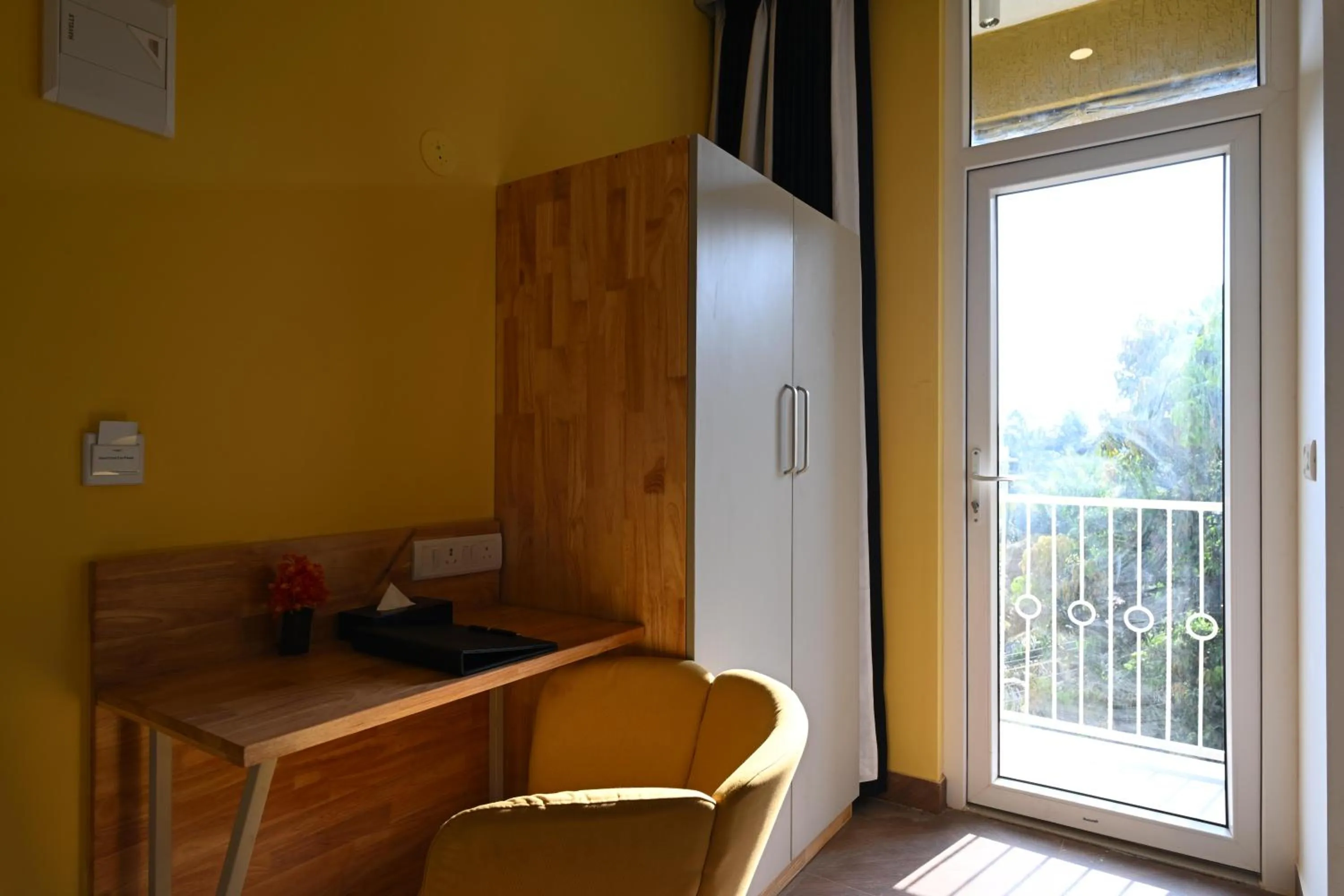 Bedroom in Bedzzz Xclusiv Morjim, Goa By Leisure Hotels