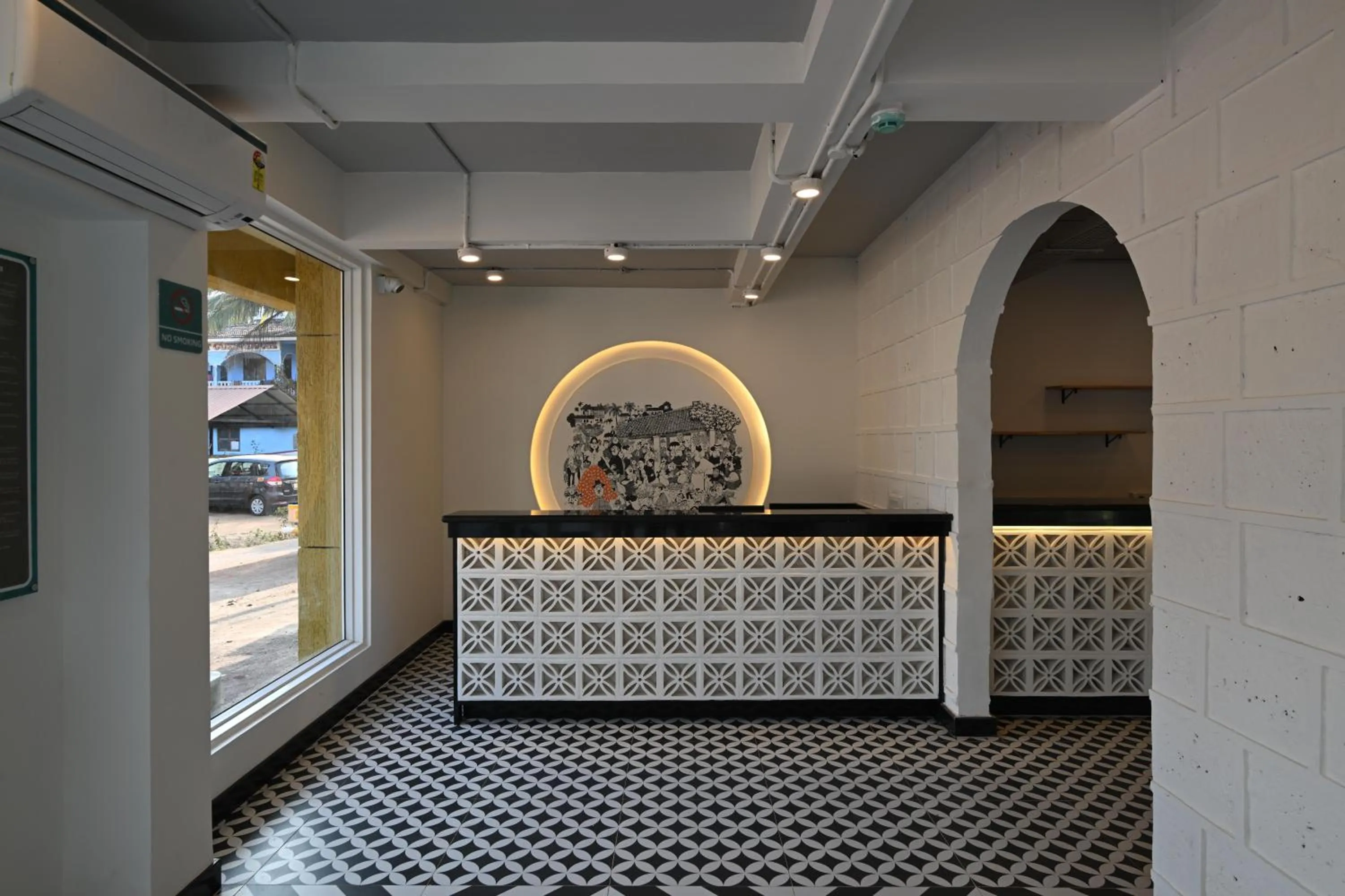 Lobby or reception in Bedzzz Xclusiv Morjim, Goa By Leisure Hotels