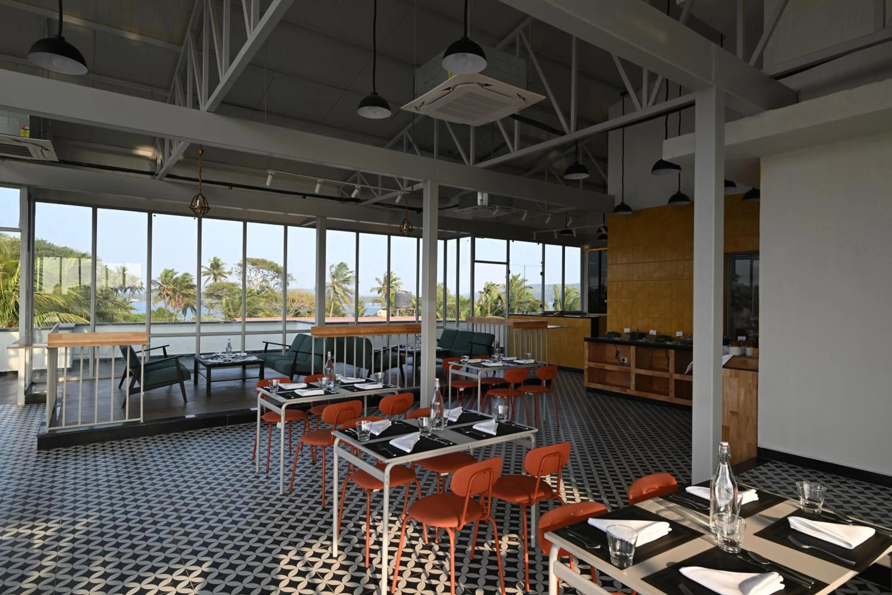 Restaurant/places to eat in Bedzzz Xclusiv Morjim, Goa By Leisure Hotels