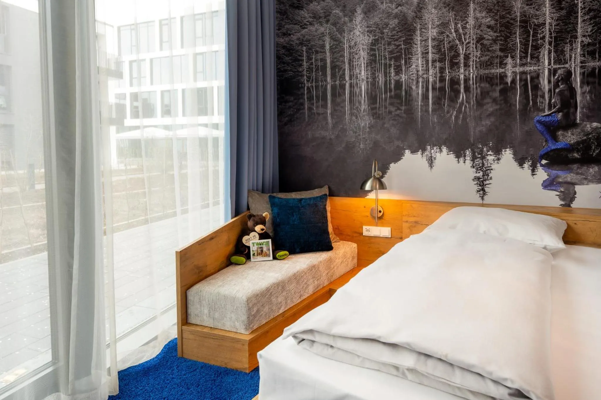 Photo of the whole room, Bed in mightyTwice Hotel Achern