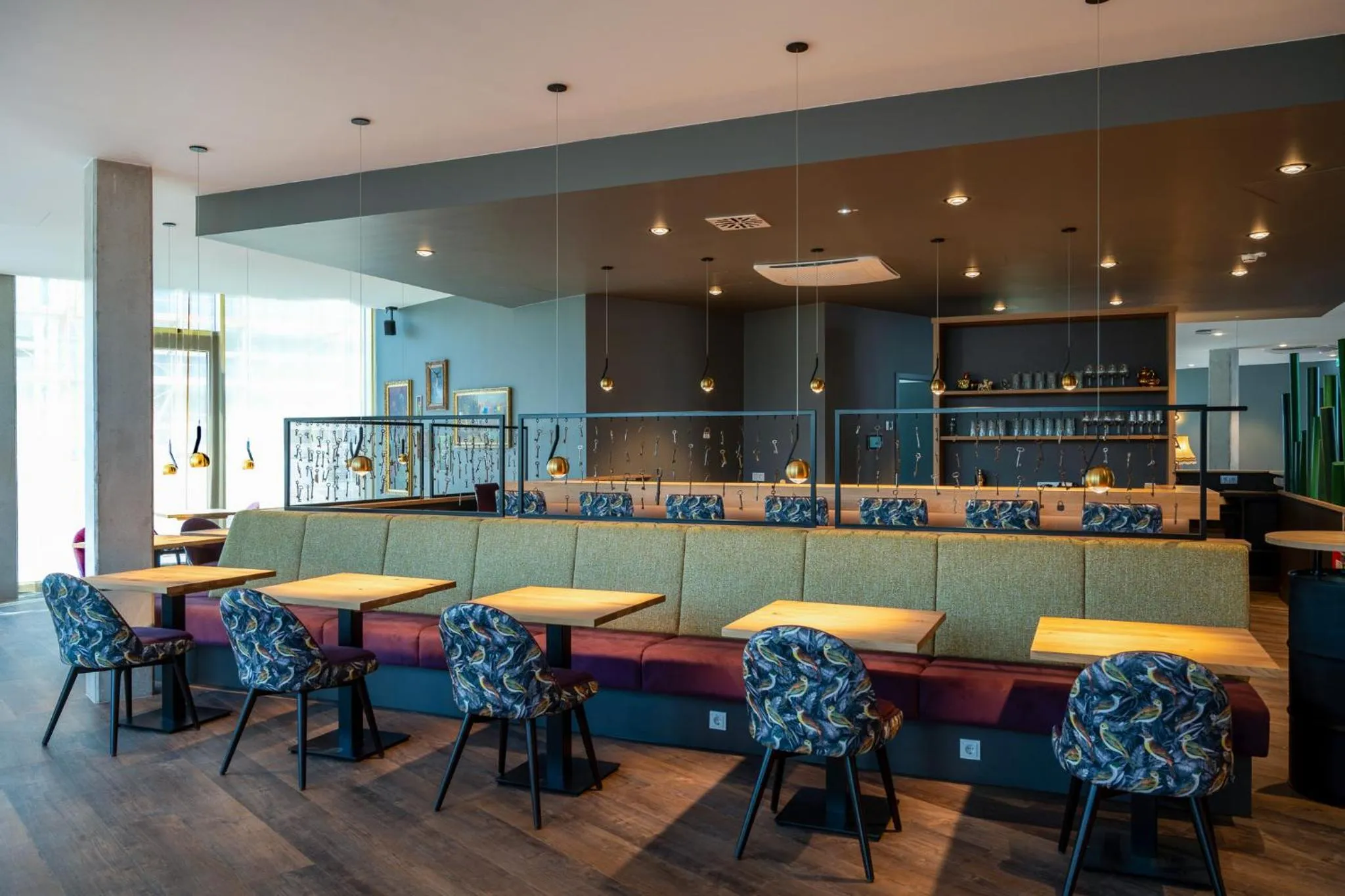 Lounge or bar in mightyTwice Hotel Achern