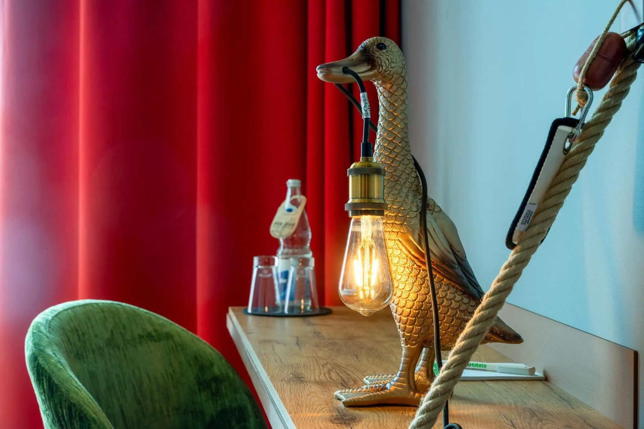 Decorative detail in mightyTwice Hotel Achern