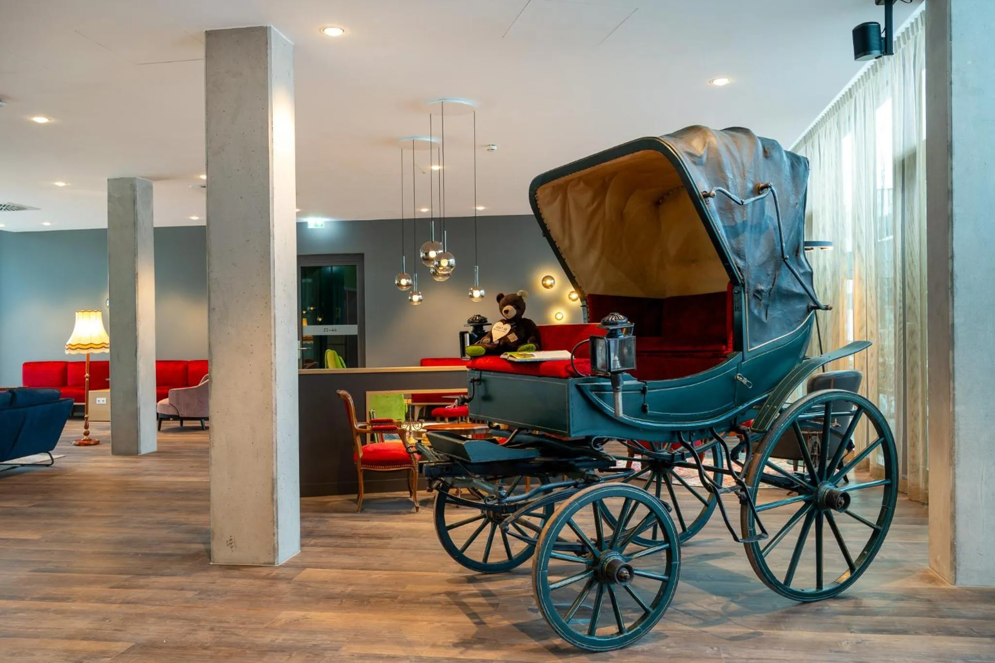 Decorative detail in mightyTwice Hotel Achern