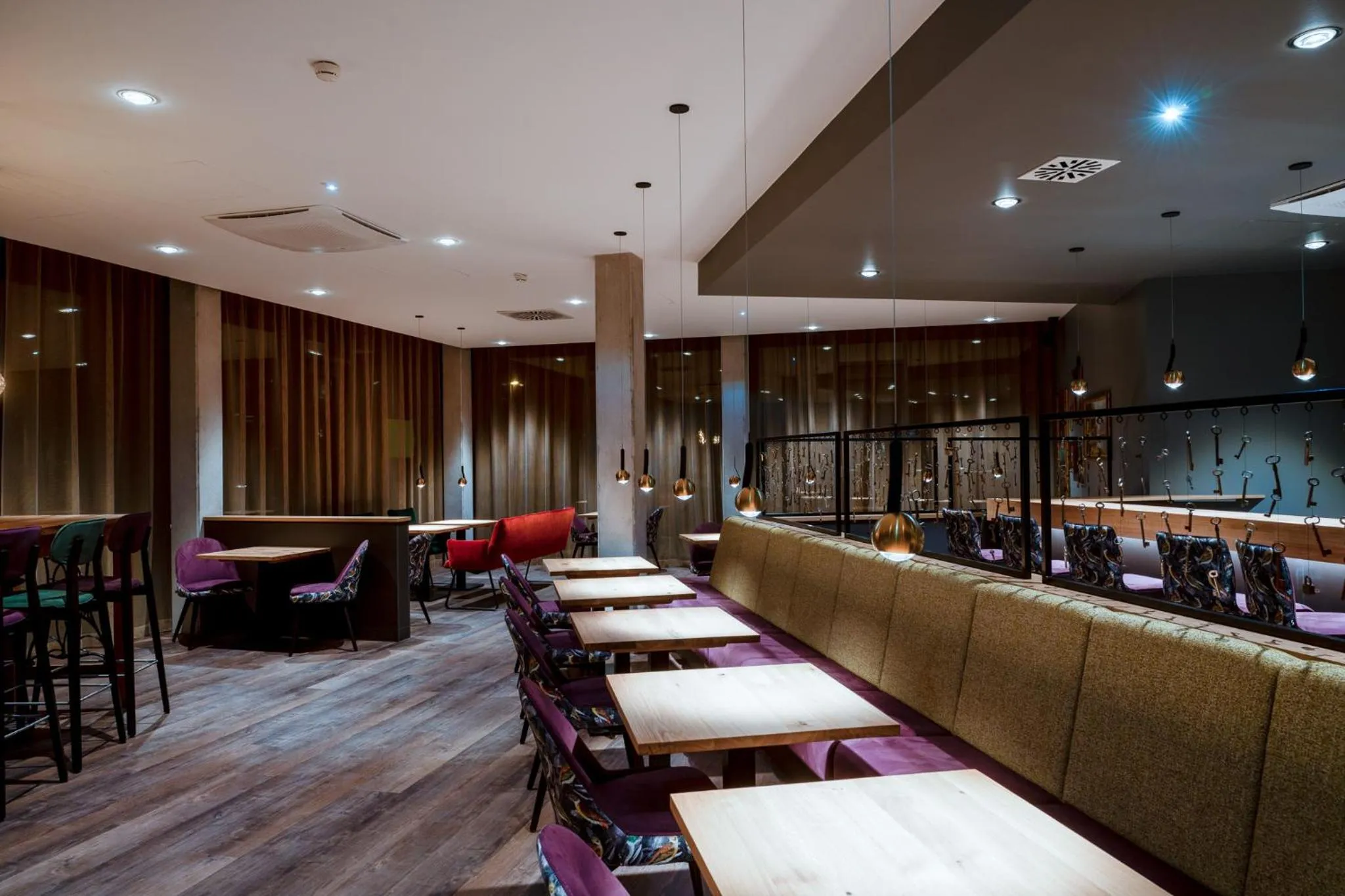 Lounge or bar in mightyTwice Hotel Achern