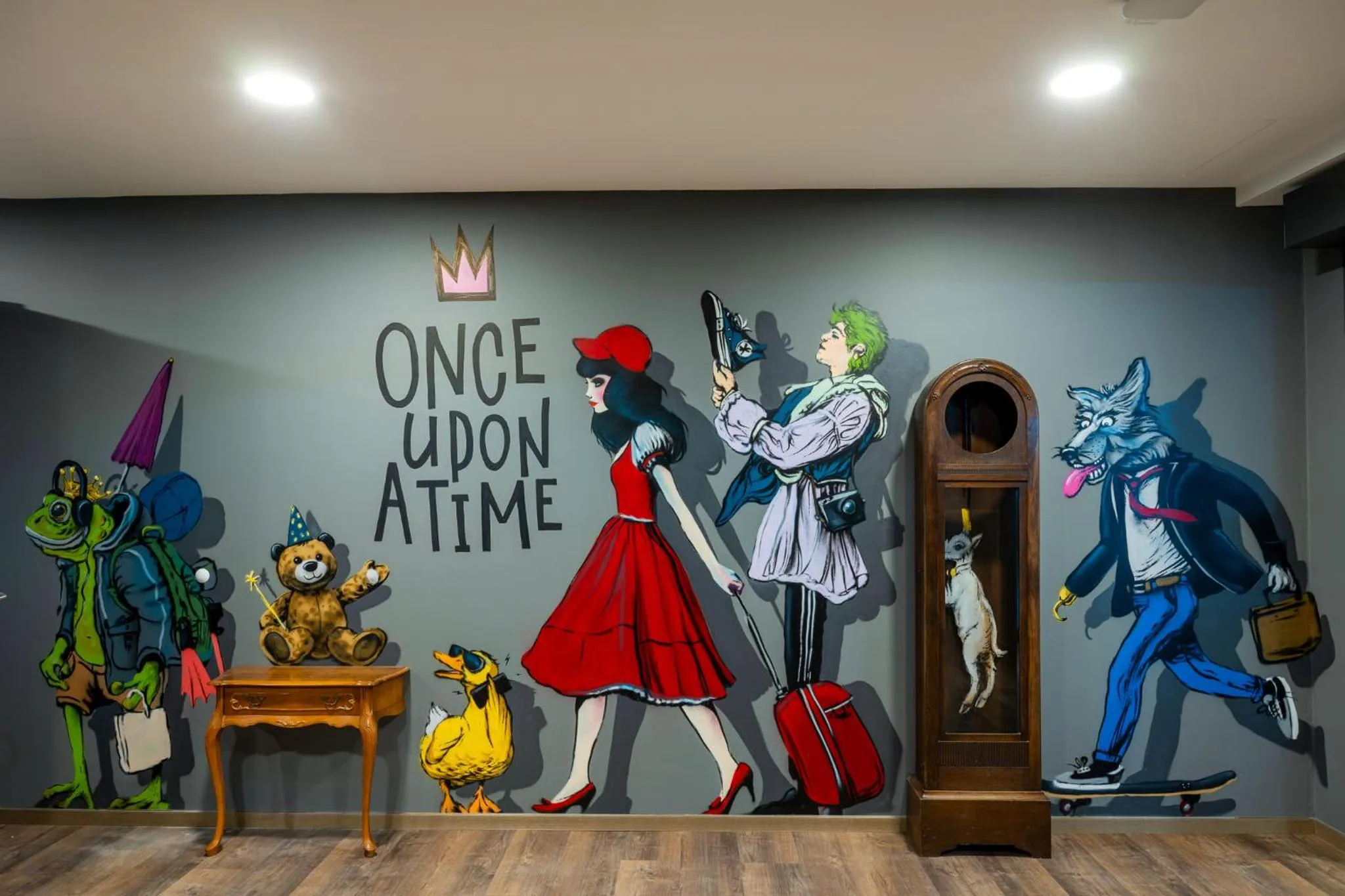 Decorative detail in mightyTwice Hotel Achern