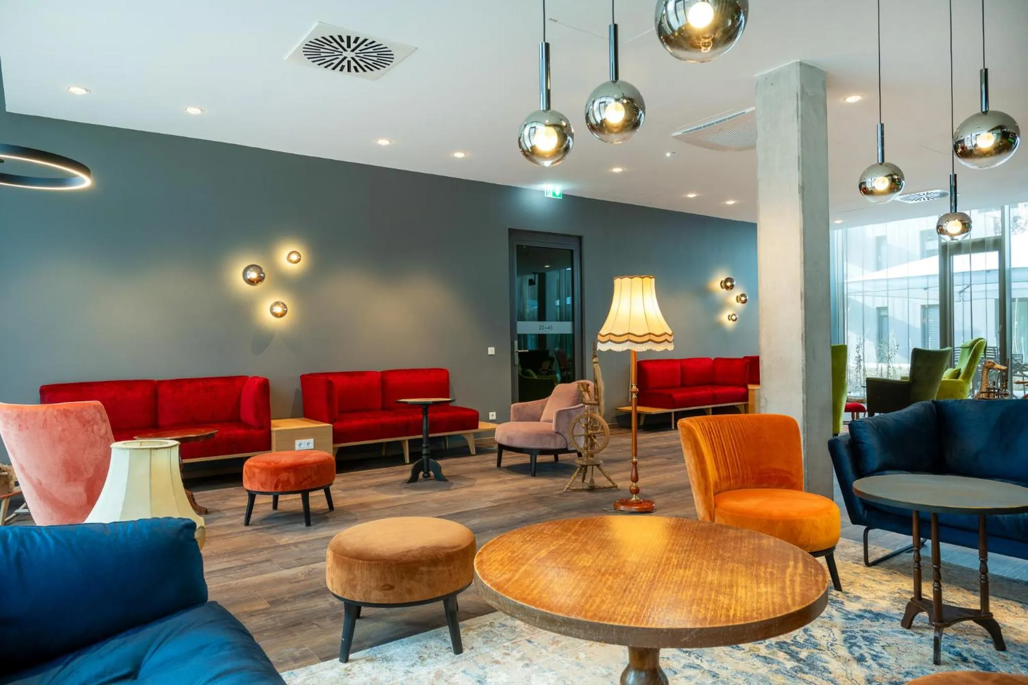 Lounge or bar in mightyTwice Hotel Achern