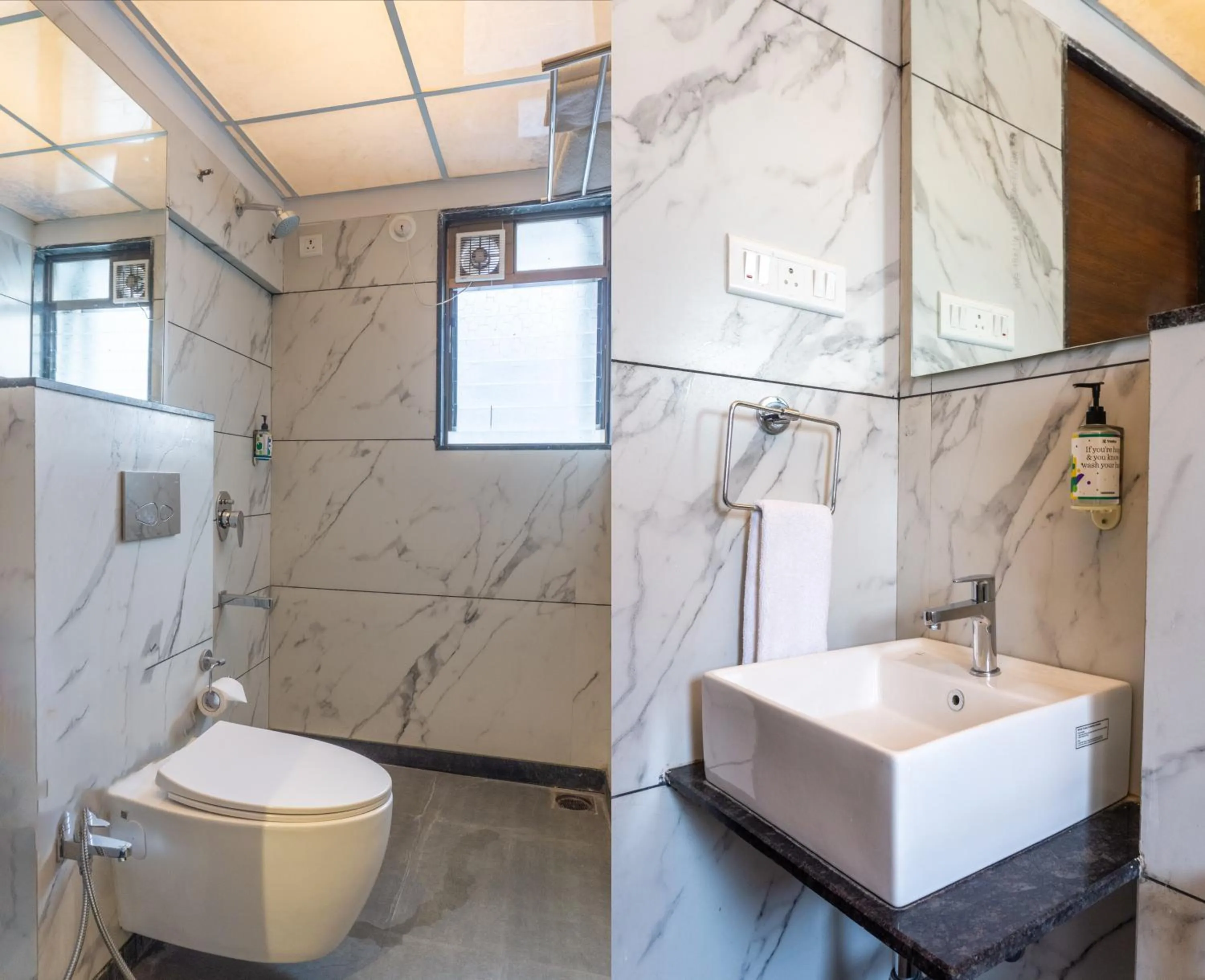 Bathroom in Treebo Blossom - Viman Nagar