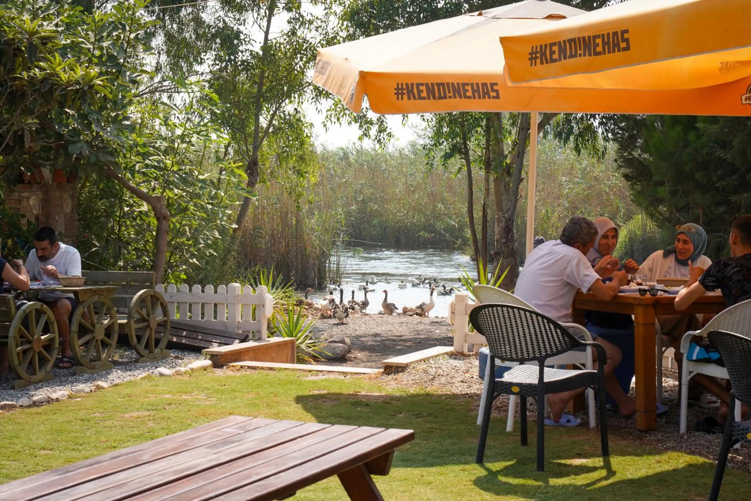 Garden in Akyaka Nehir Butik Otel