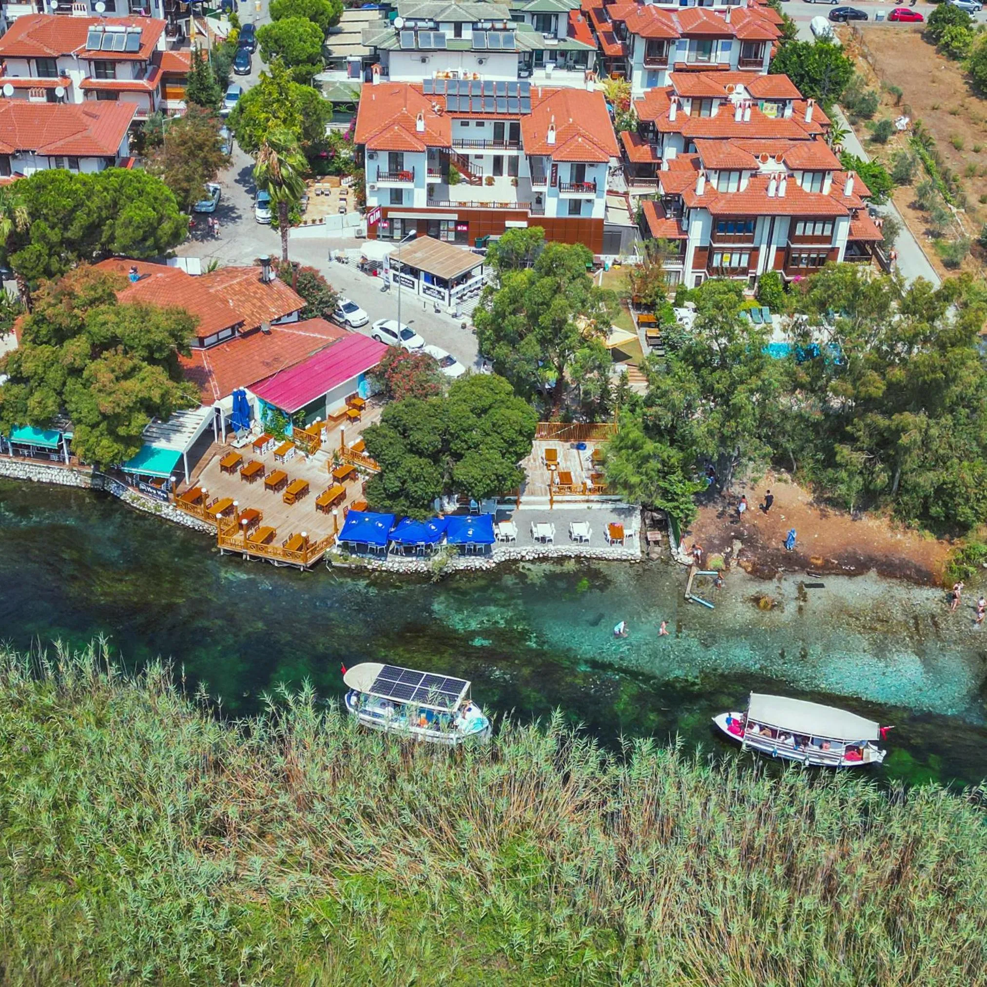 Bird's eye view in Akyaka Nehir Butik Otel