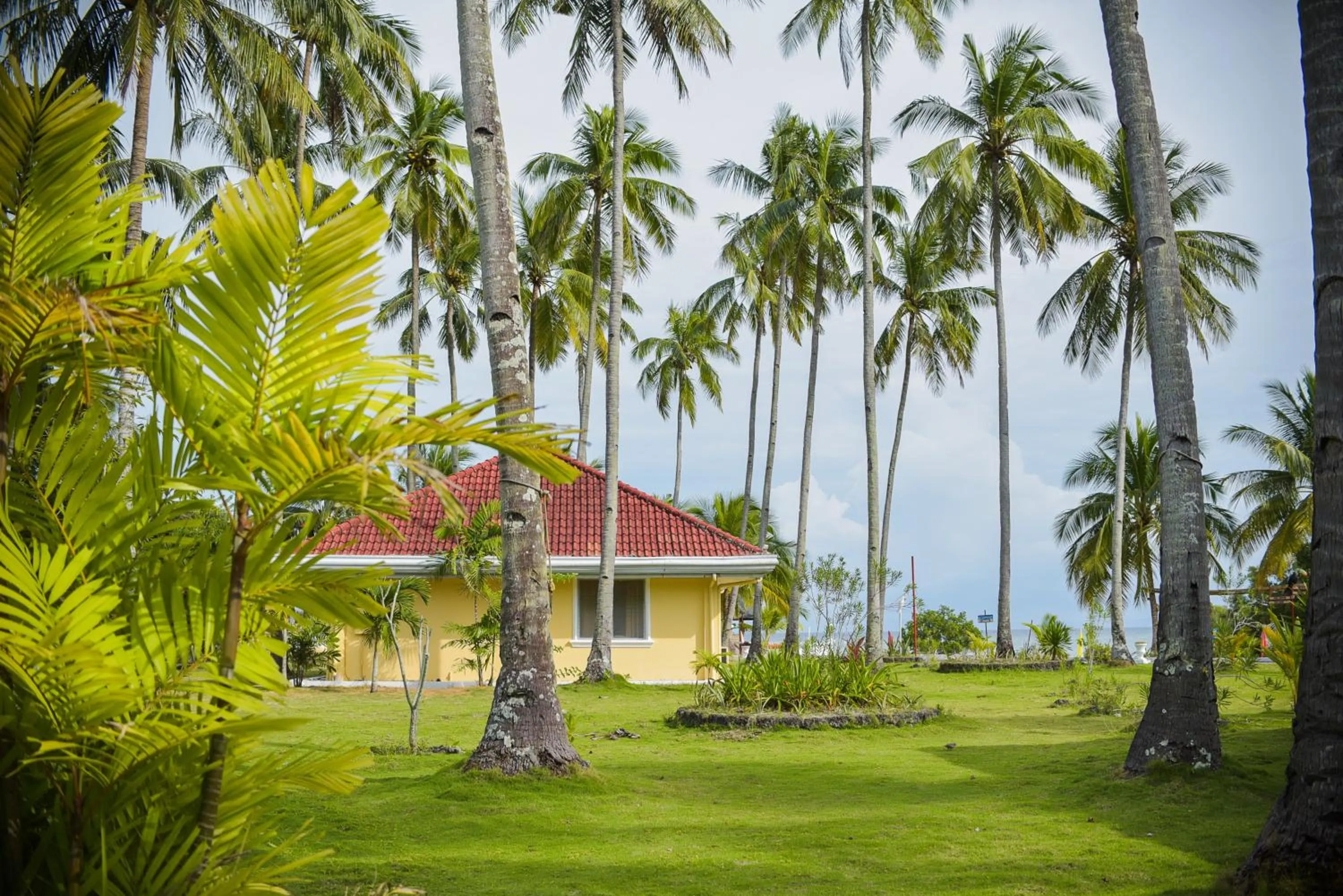 Garden view in Whispering Palms Island Resort