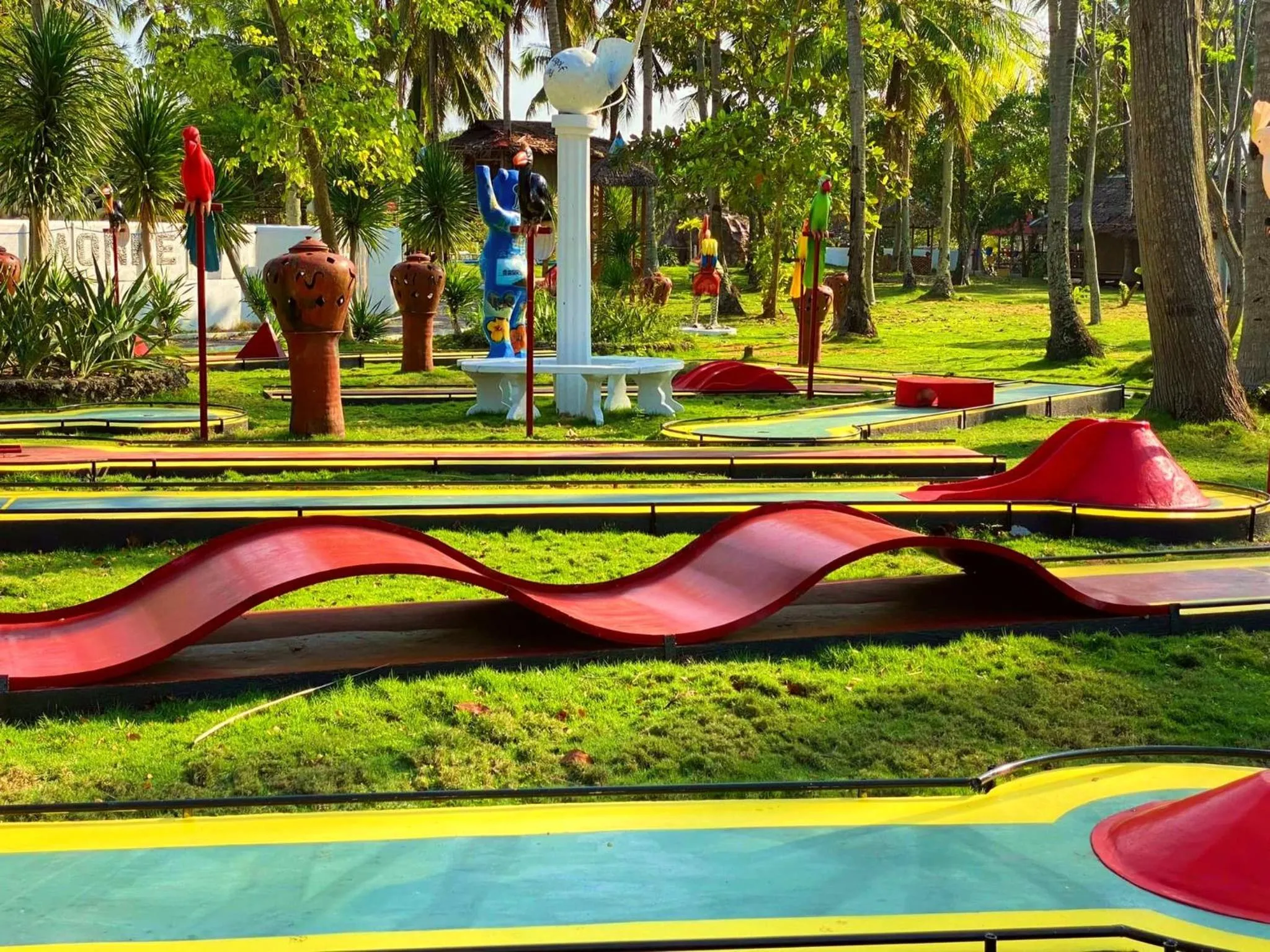 Minigolf in Whispering Palms Island Resort