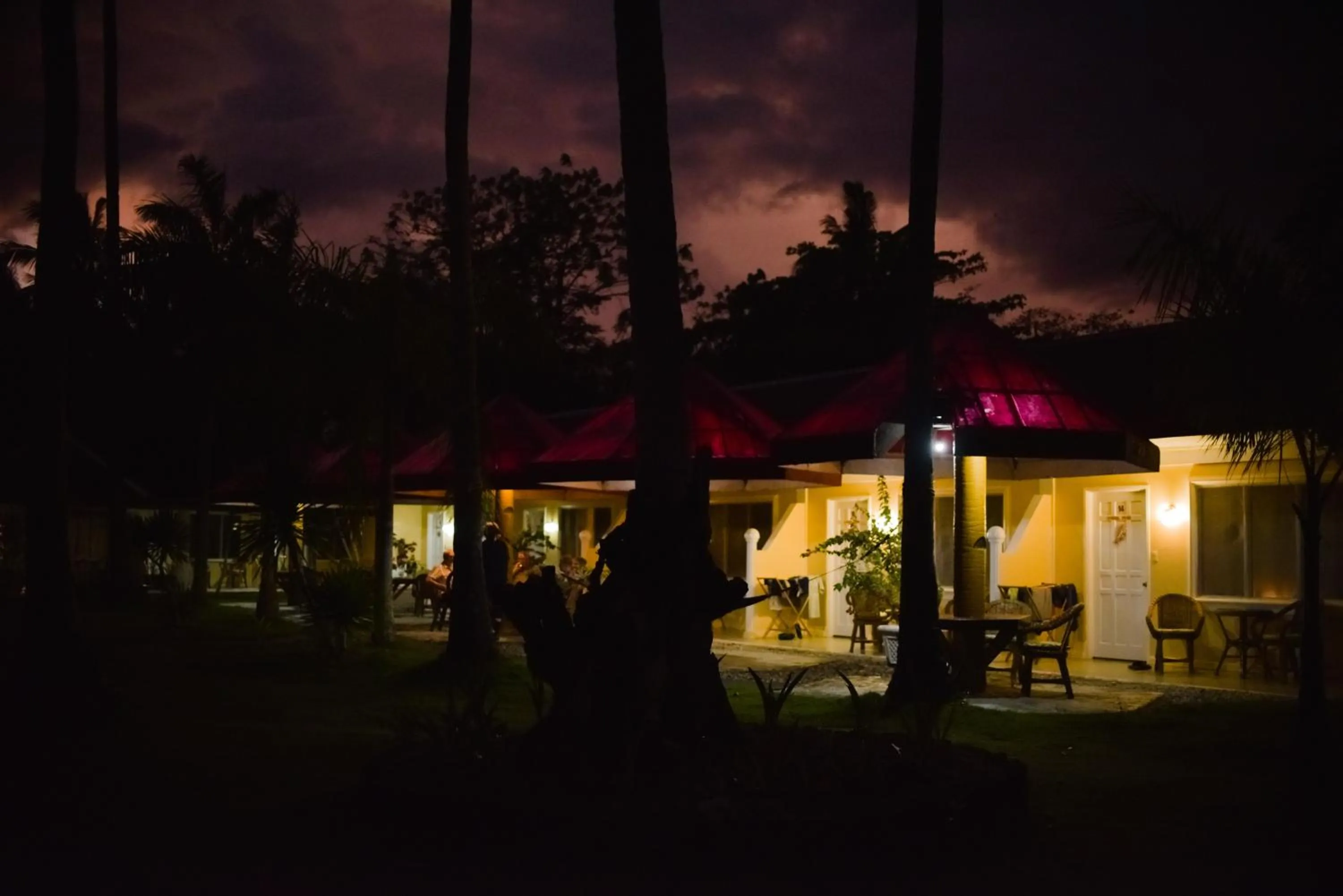 Night in Whispering Palms Island Resort