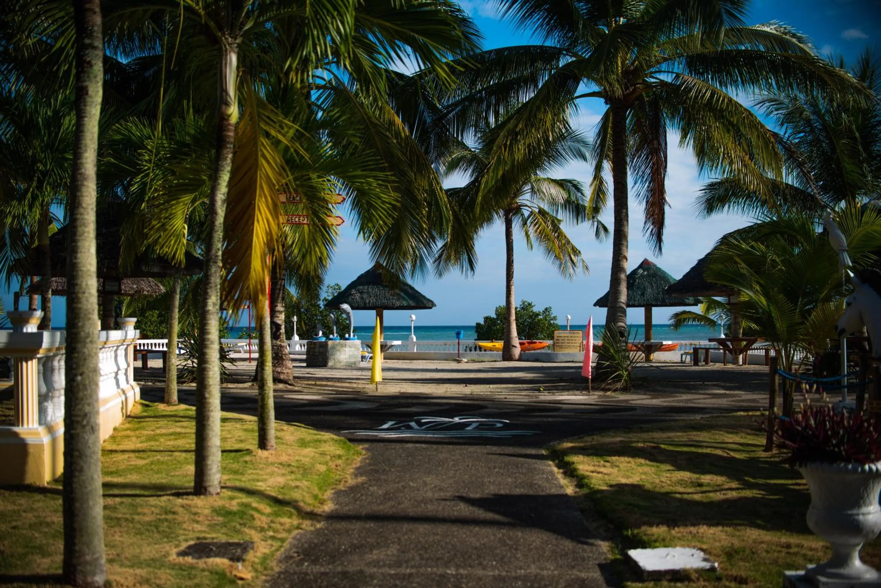 Garden in Whispering Palms Island Resort