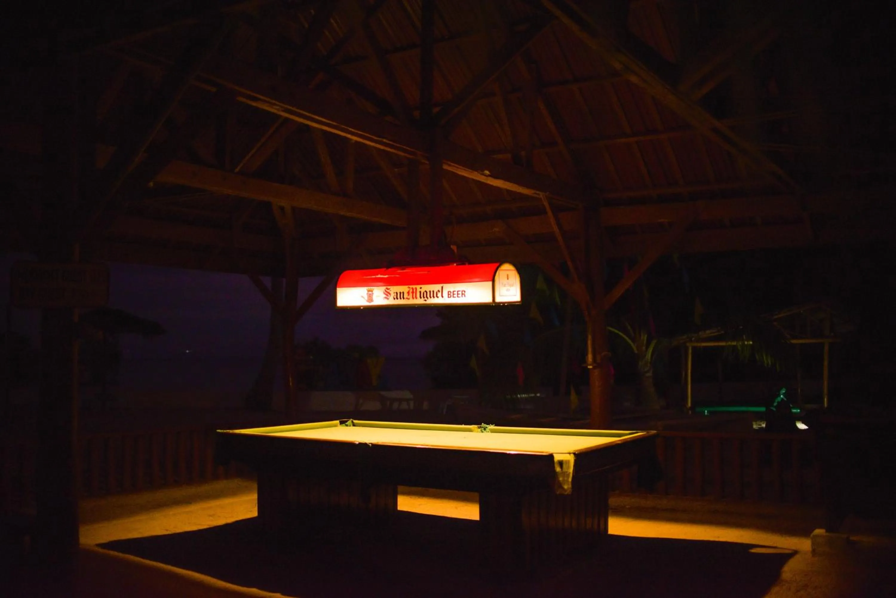 Billiard in Whispering Palms Island Resort