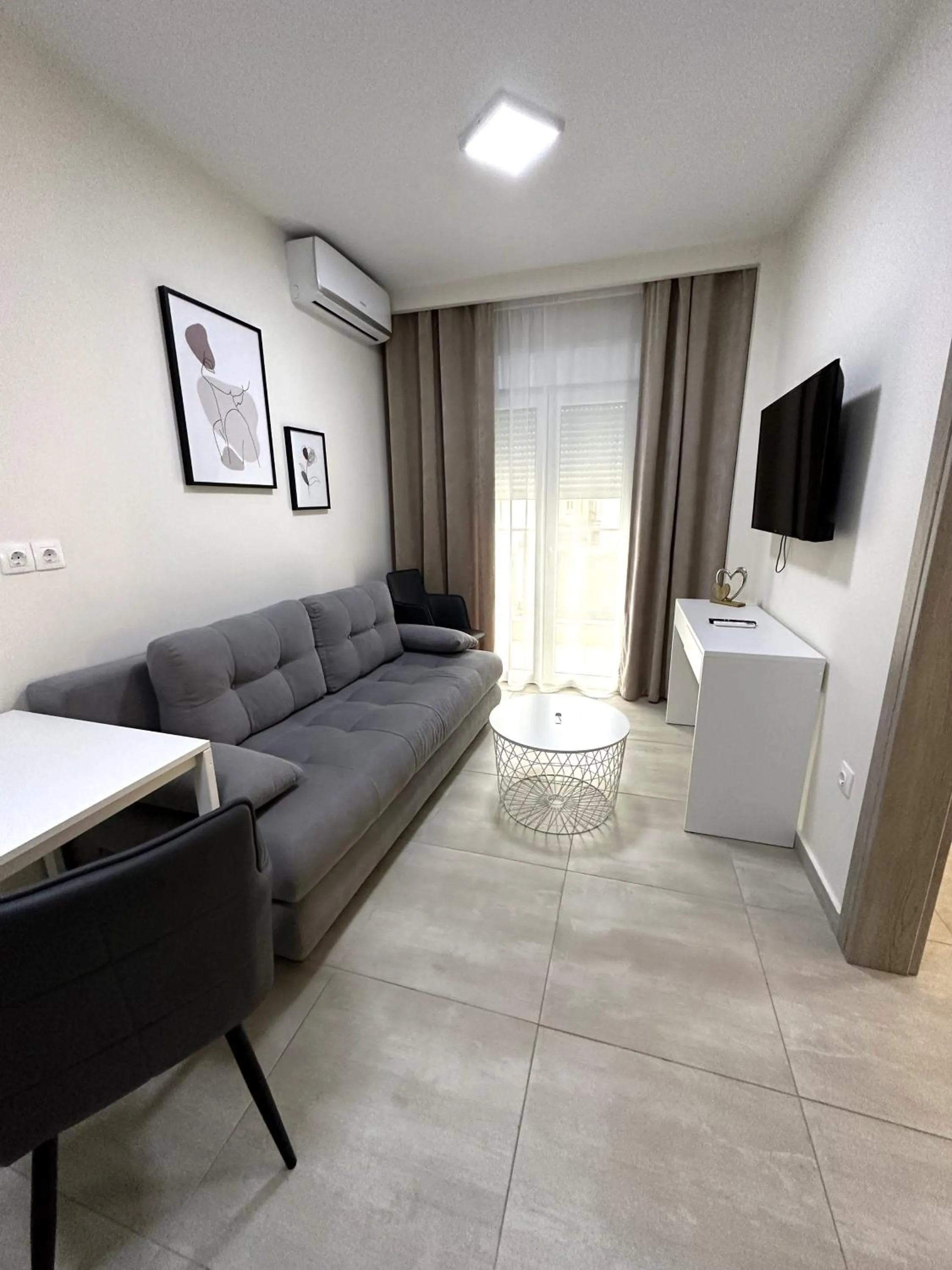 Living room in Navarino Luxe Suites