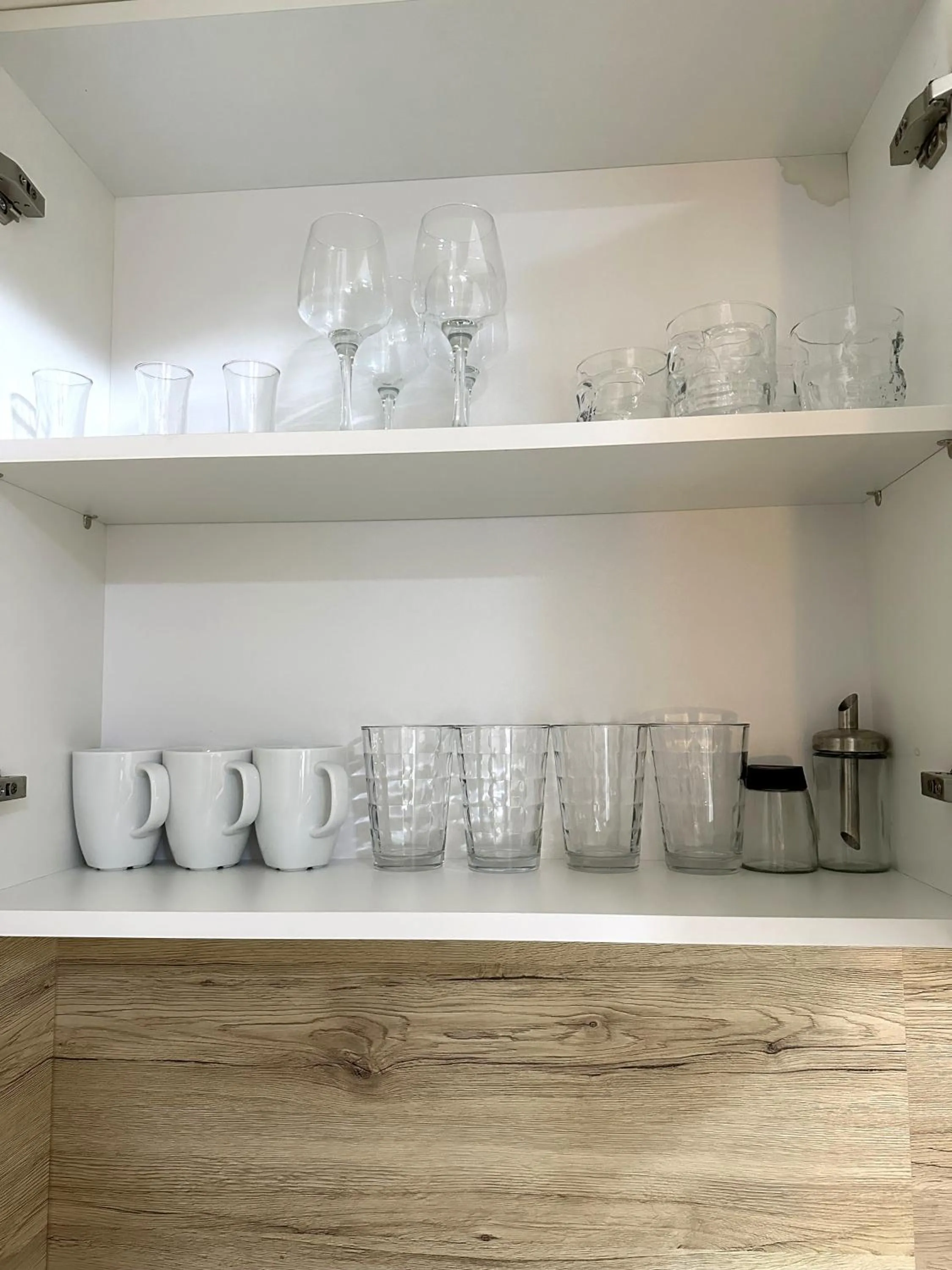 Kitchen or kitchenette in Navarino Luxe Suites