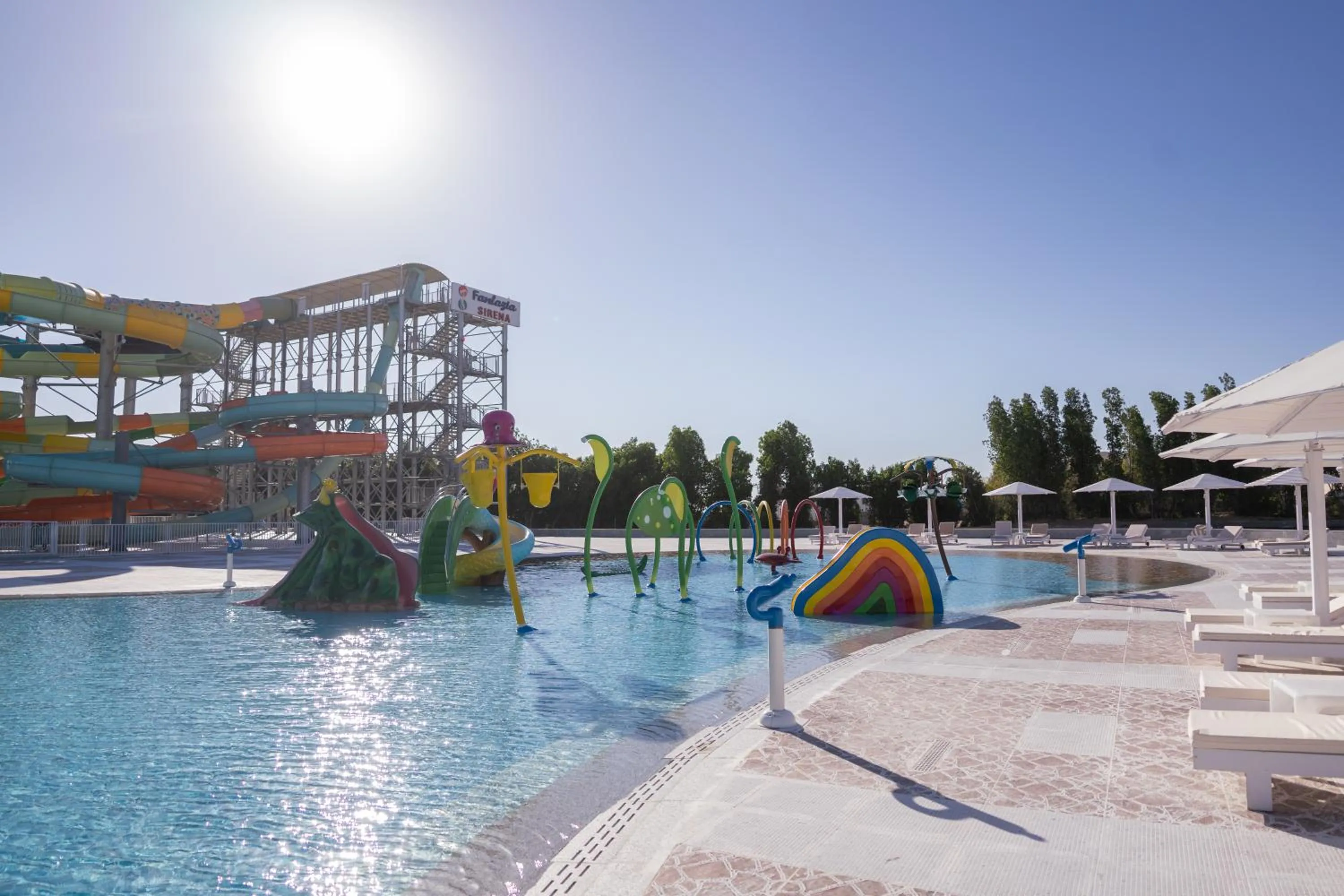 Aqua park in SIRENA BEACH RESORT & SPA