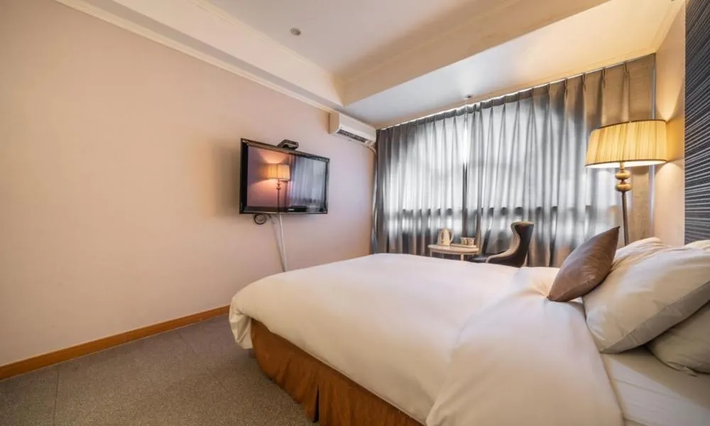 Bed in Ansan Seowon Tourist Hotel