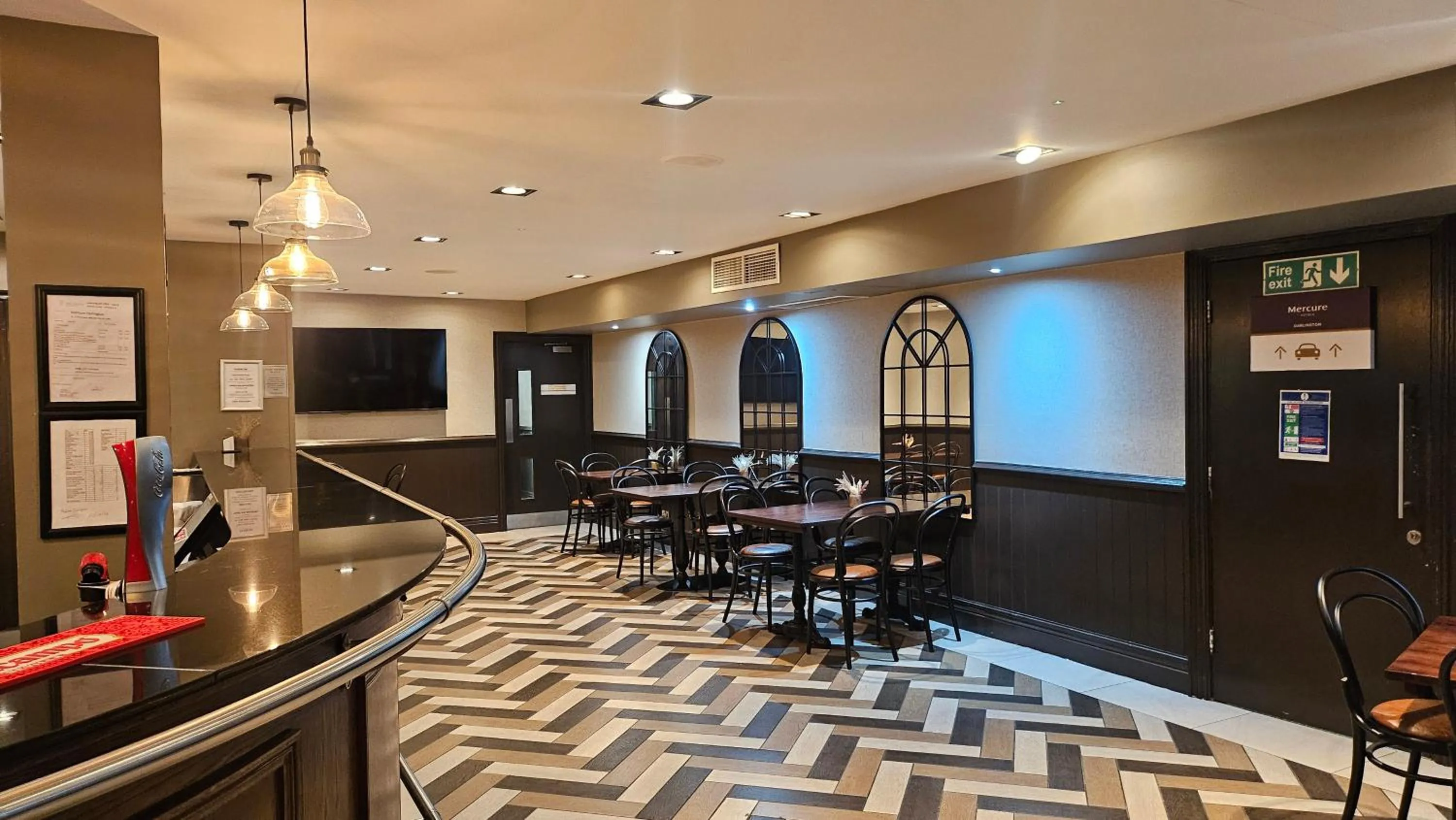 Restaurant/places to eat in Mercure Darlington King's Hotel