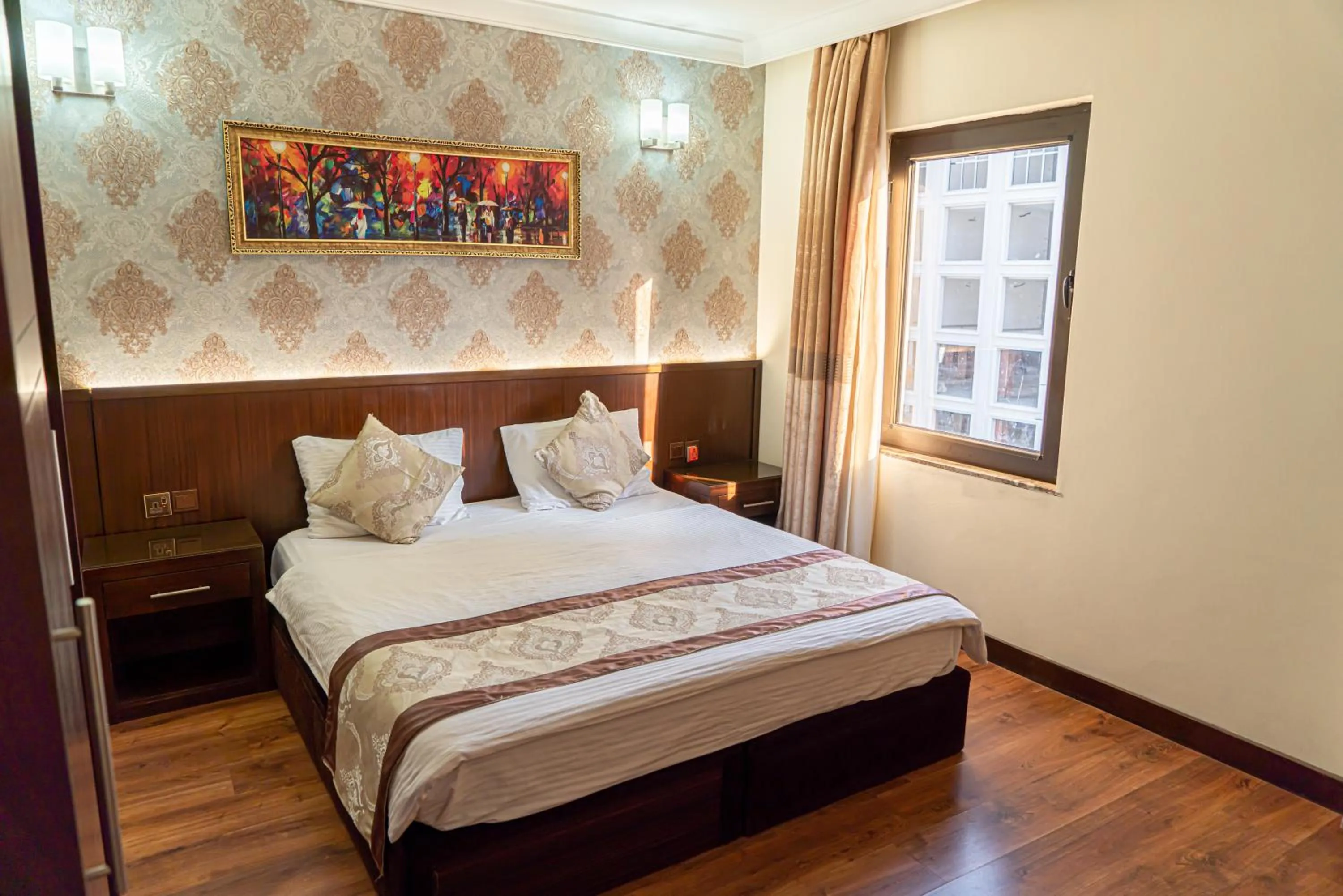 Bed in BL-Hotels Erbil