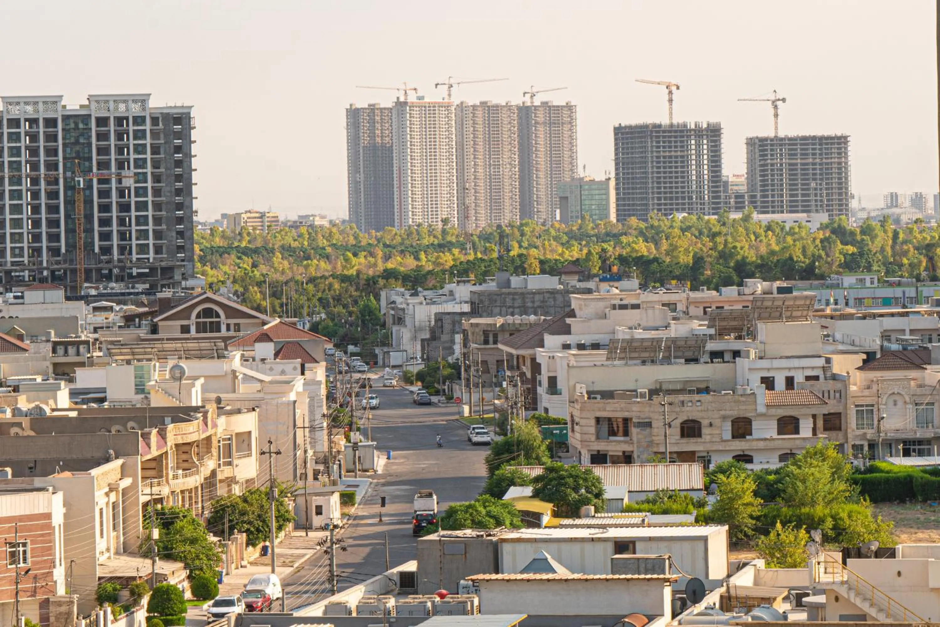 City view in BL-Hotels Erbil