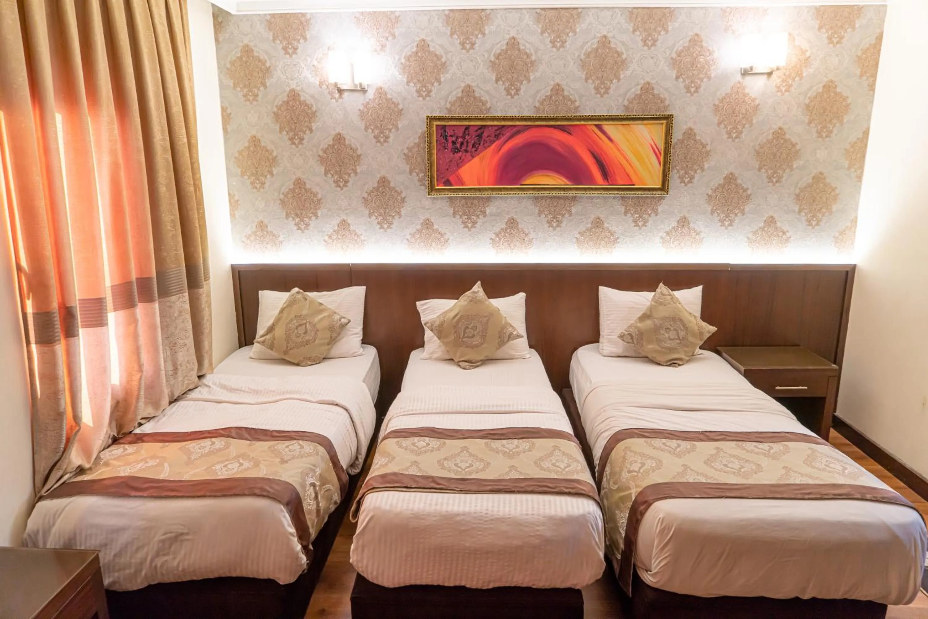 Bed in BL-Hotels Erbil
