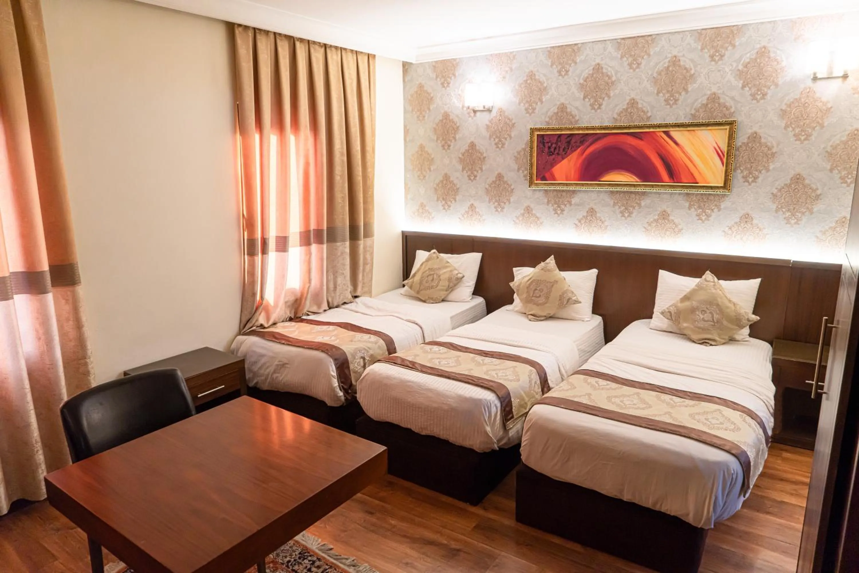 Bed in BL-Hotels Erbil