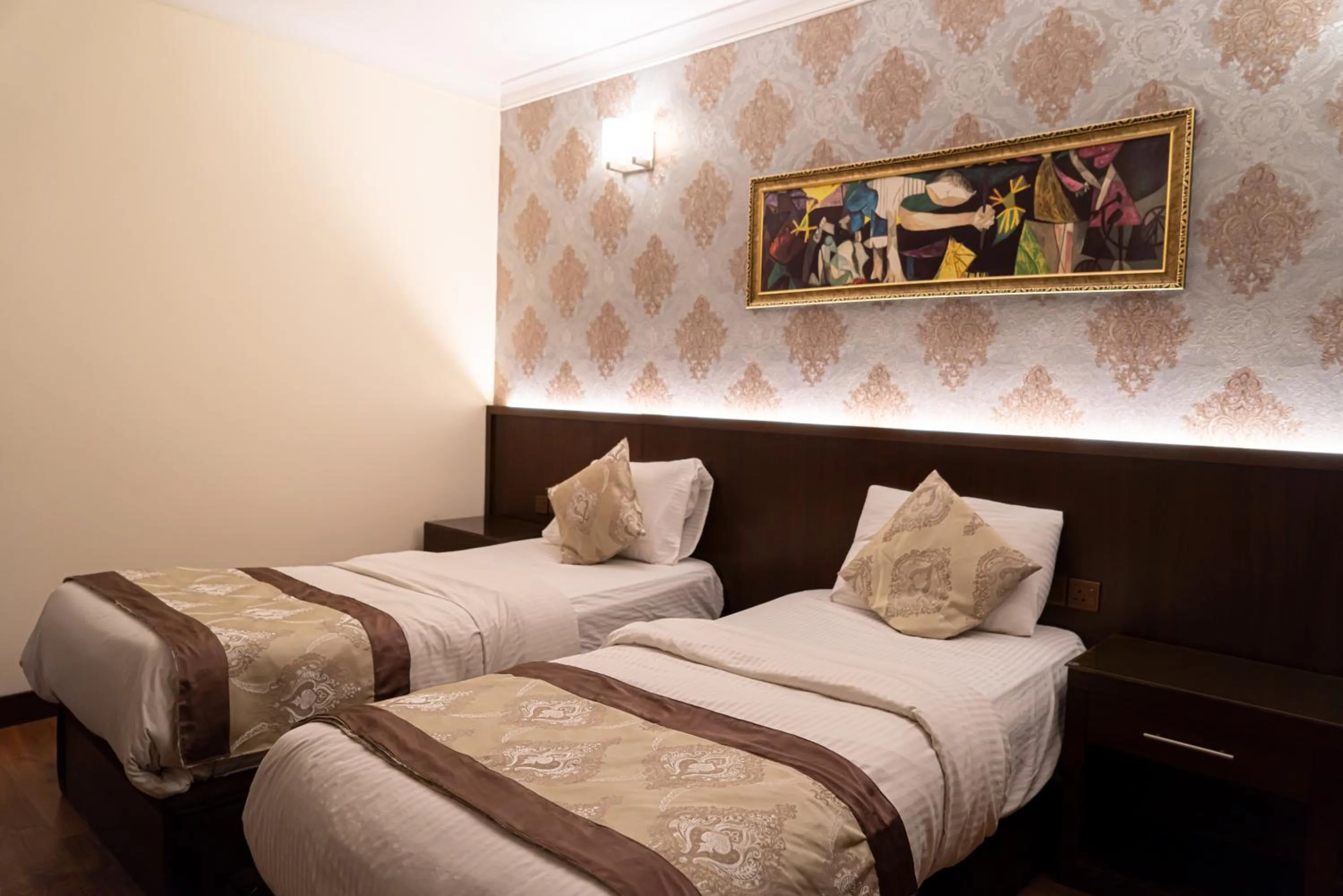 Bed in BL-Hotels Erbil