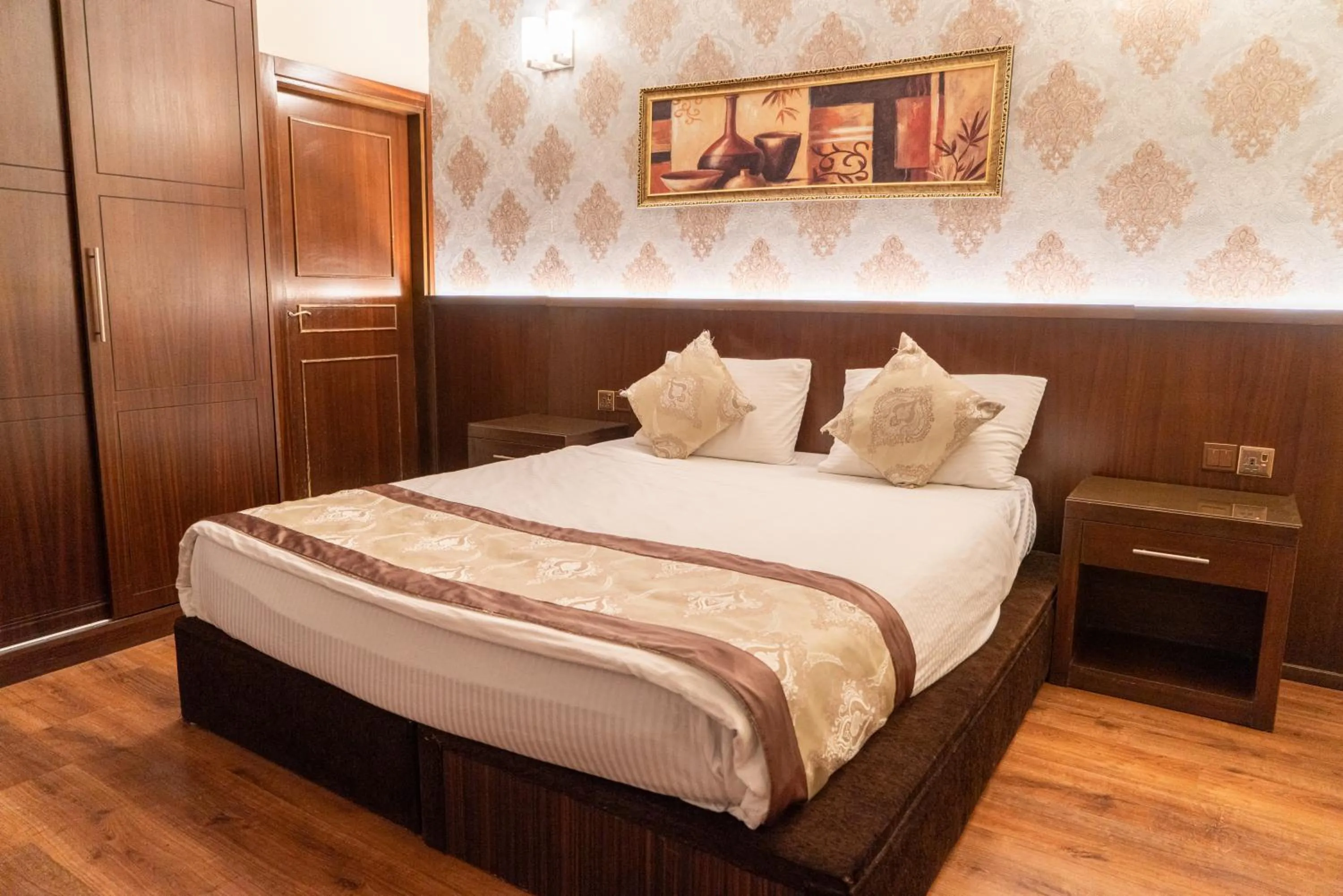 Bed in BL-Hotels Erbil