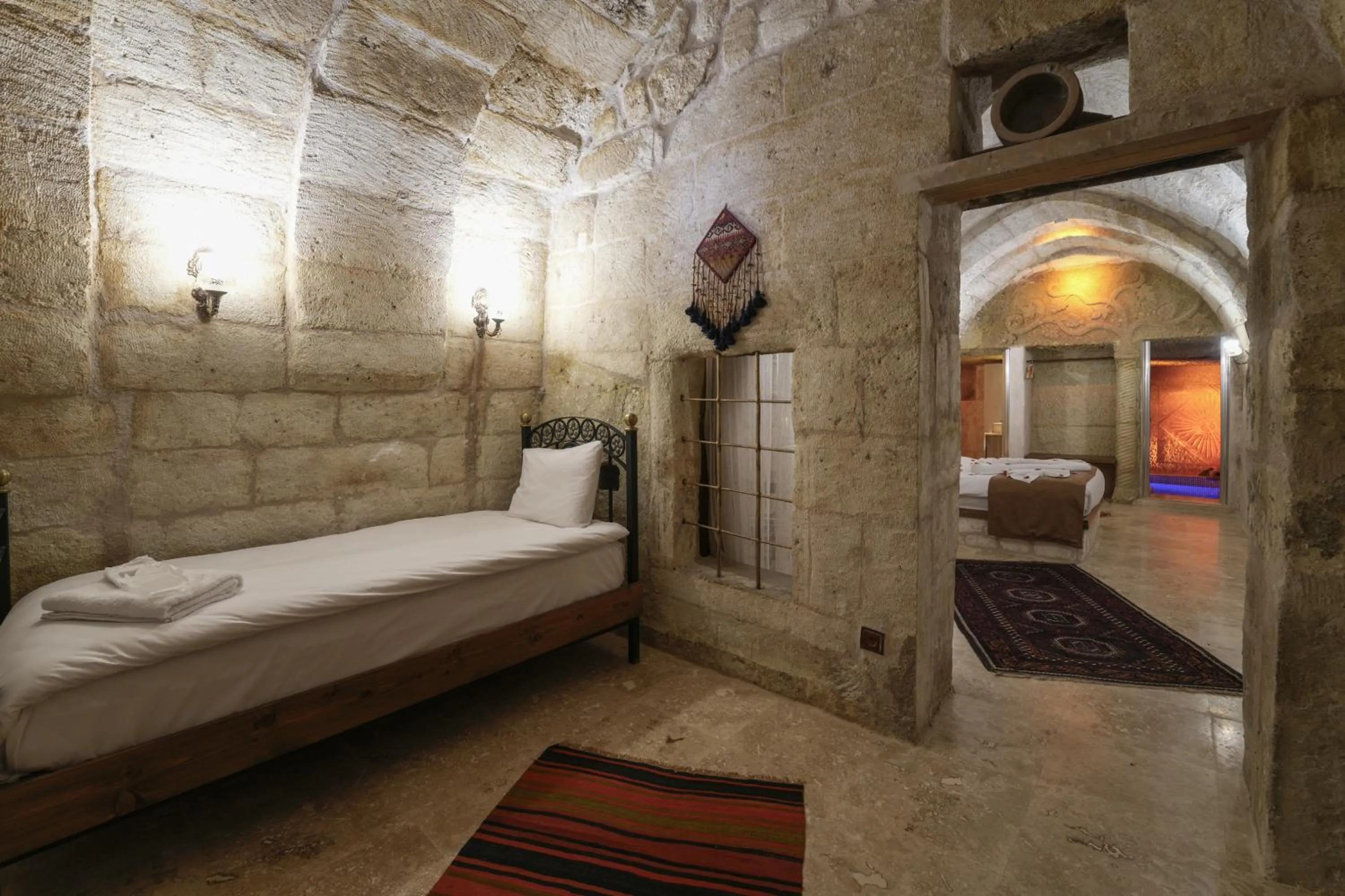 Bedroom, Bed in By Yüksel Cave