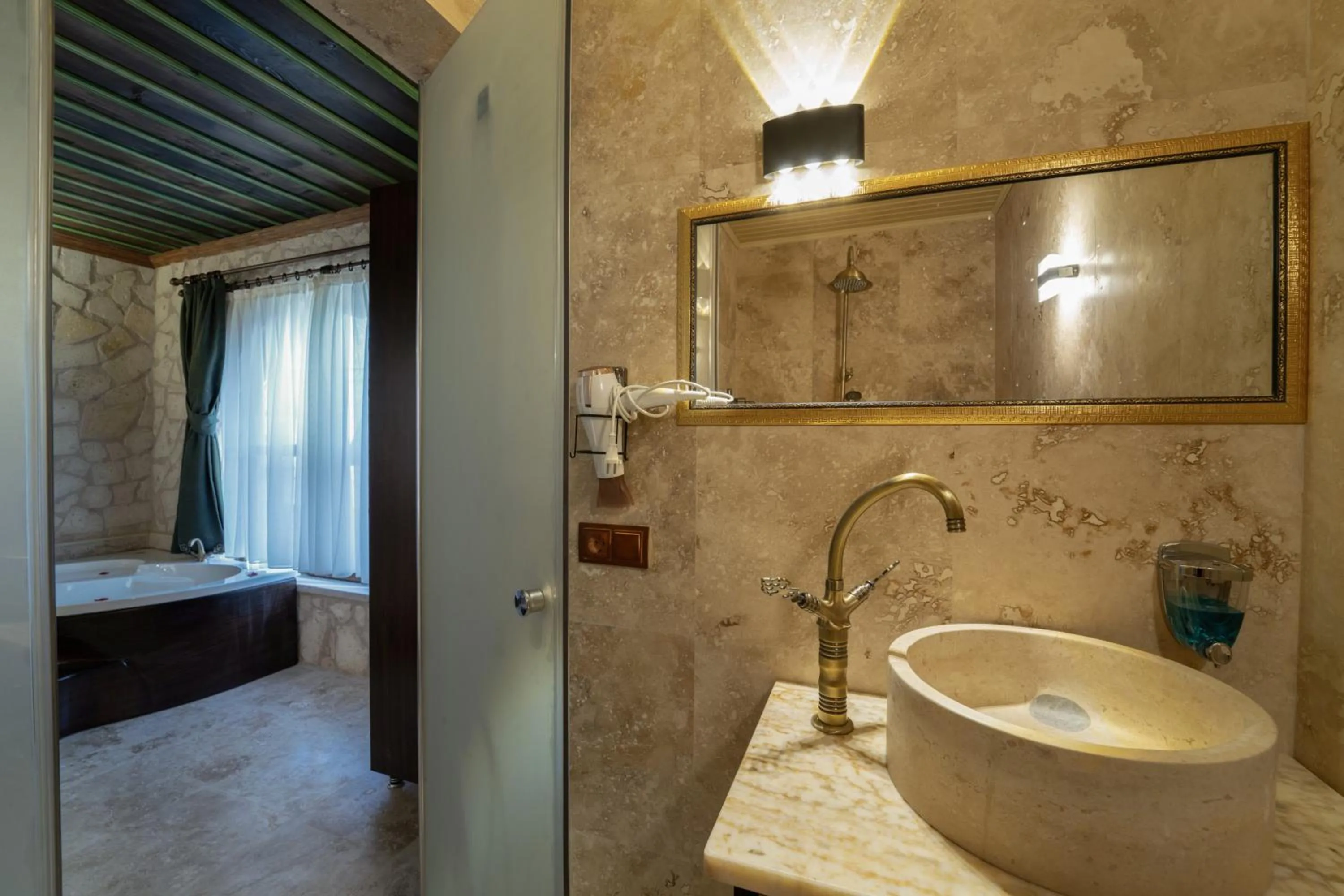 Shower, Bed in By Yüksel Cave