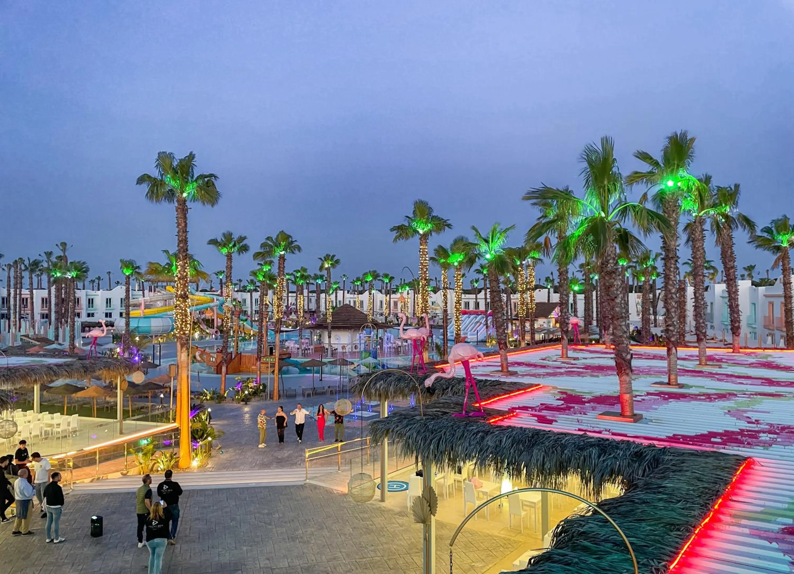 Evening entertainment in ON City Resort All Inclusive Prime