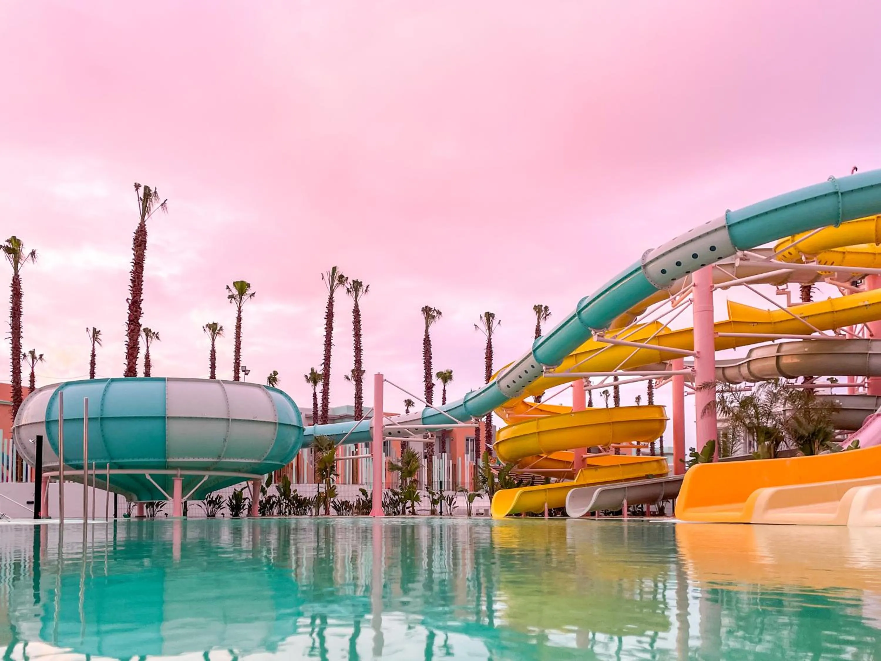 Aqua park in ON City Resort All Inclusive Prime