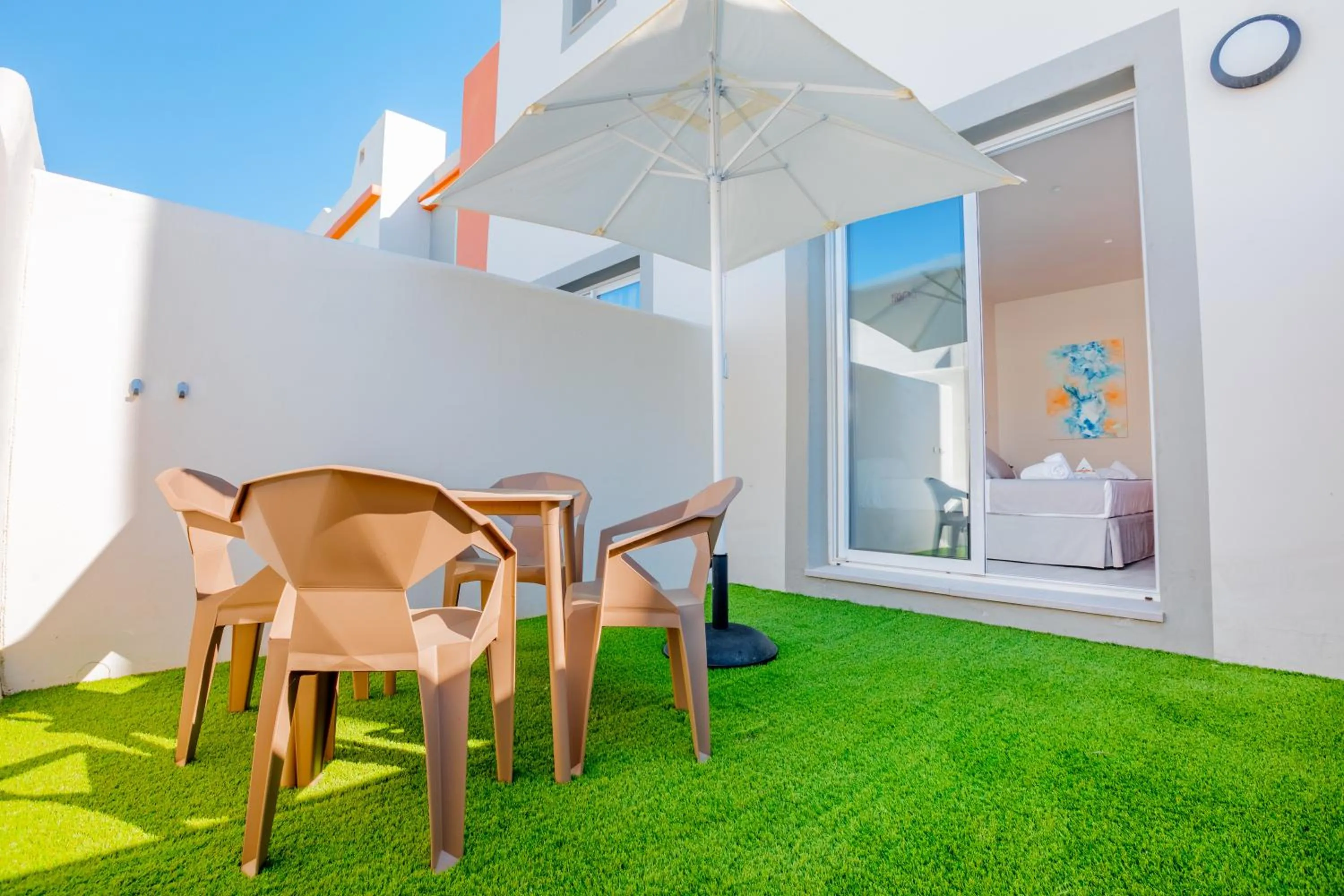 Patio in ON City Resort All Inclusive Prime