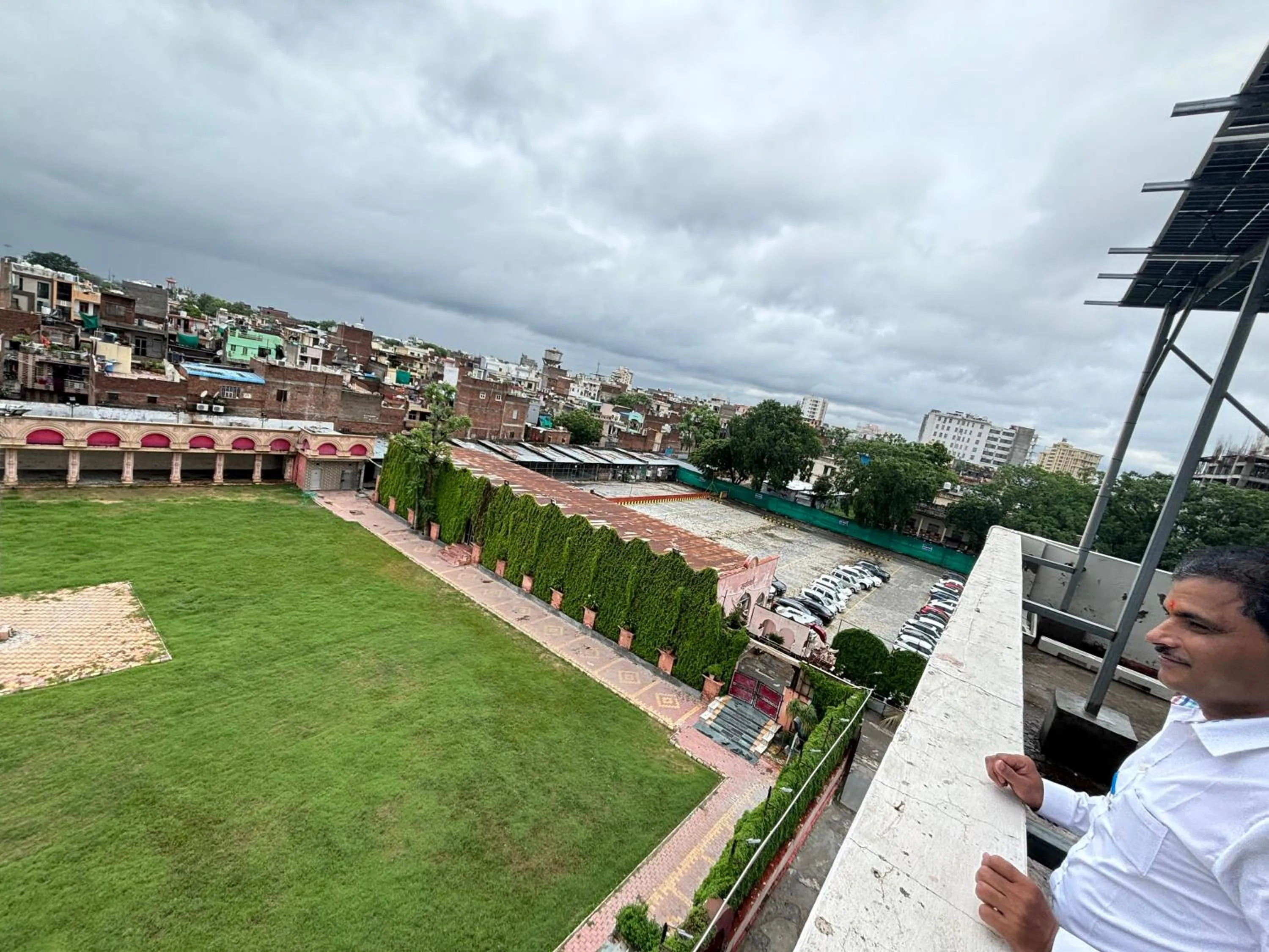Garden in Hotel Maya international