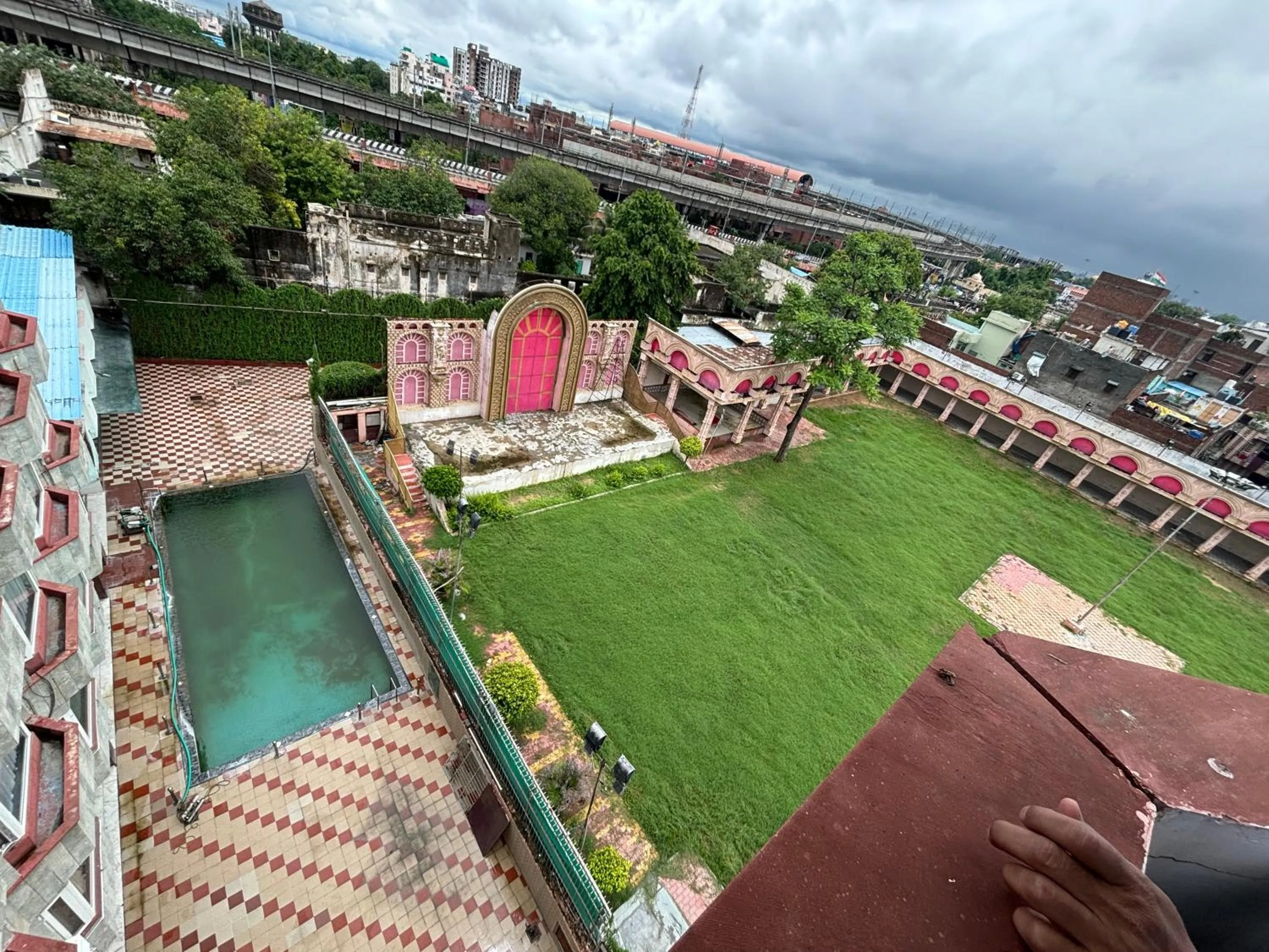 Garden in Hotel Maya international