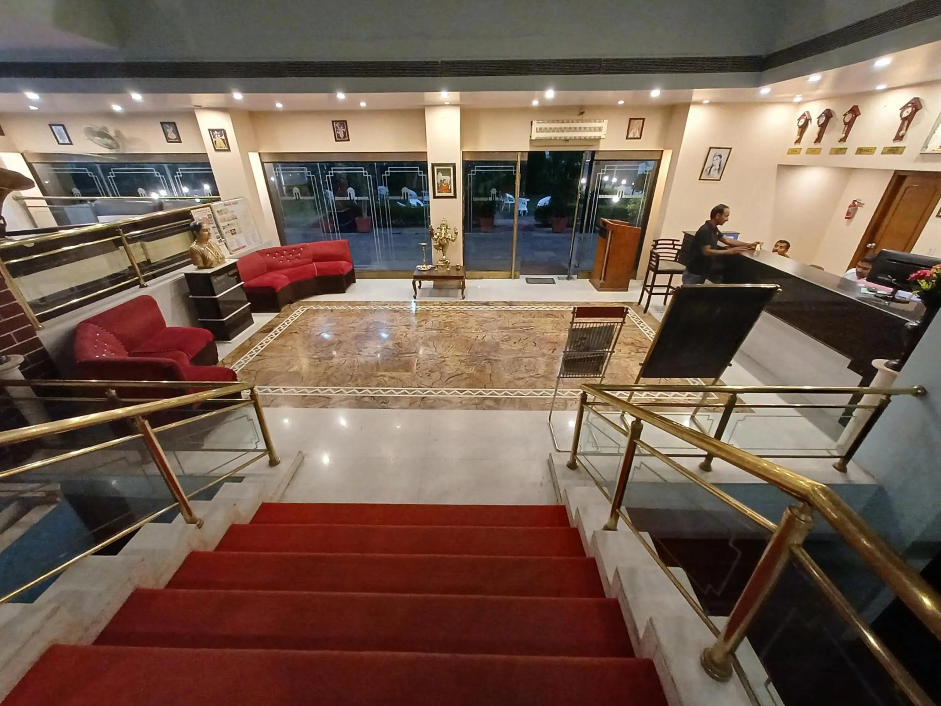 Lobby or reception in Hotel Maya international