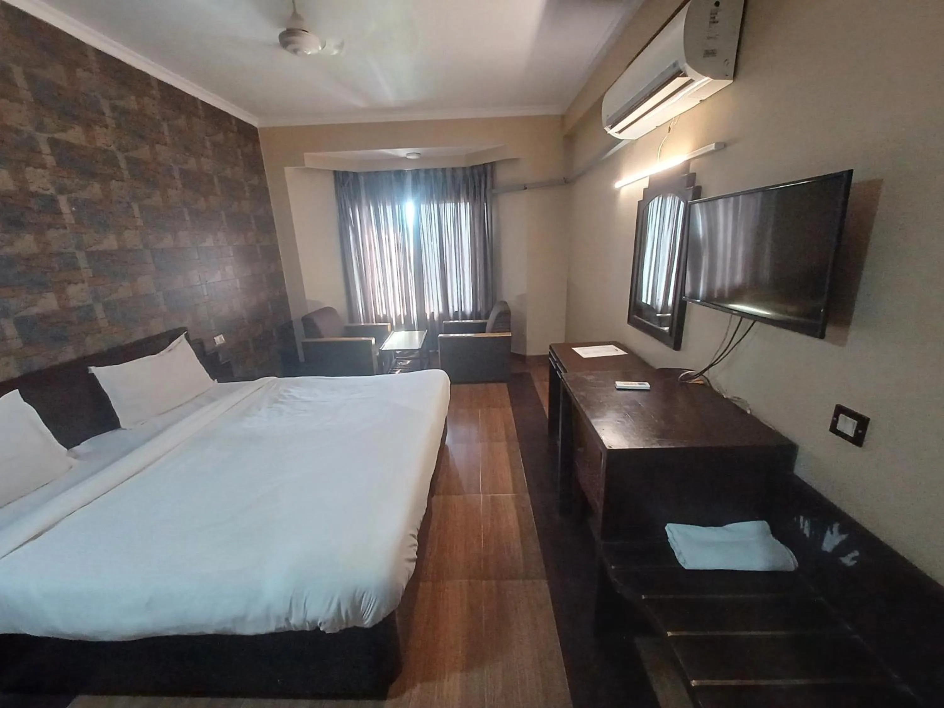 Photo of the whole room, Bed in Hotel Maya international