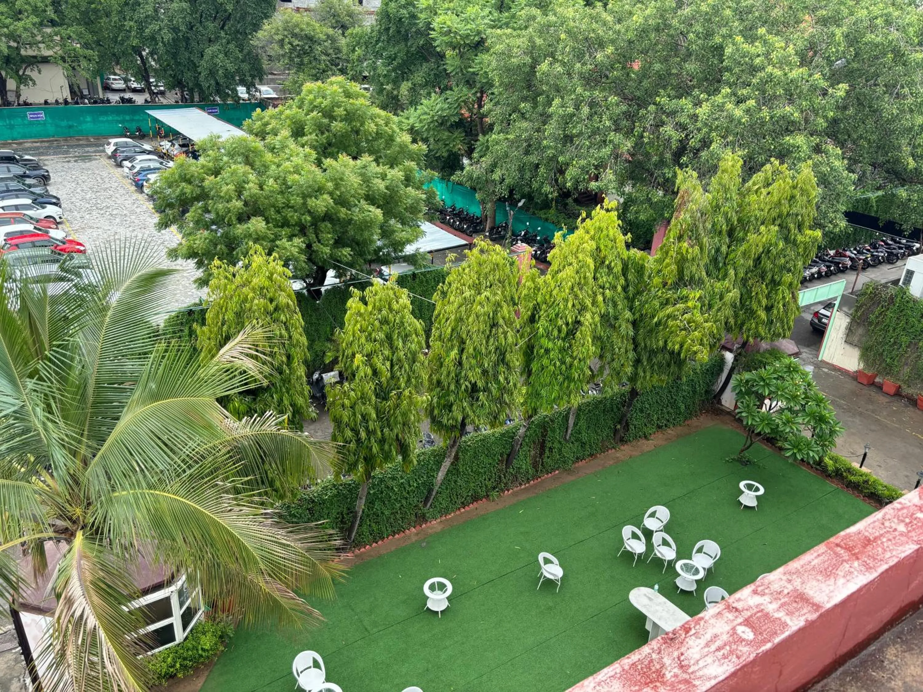 Garden in Hotel Maya international