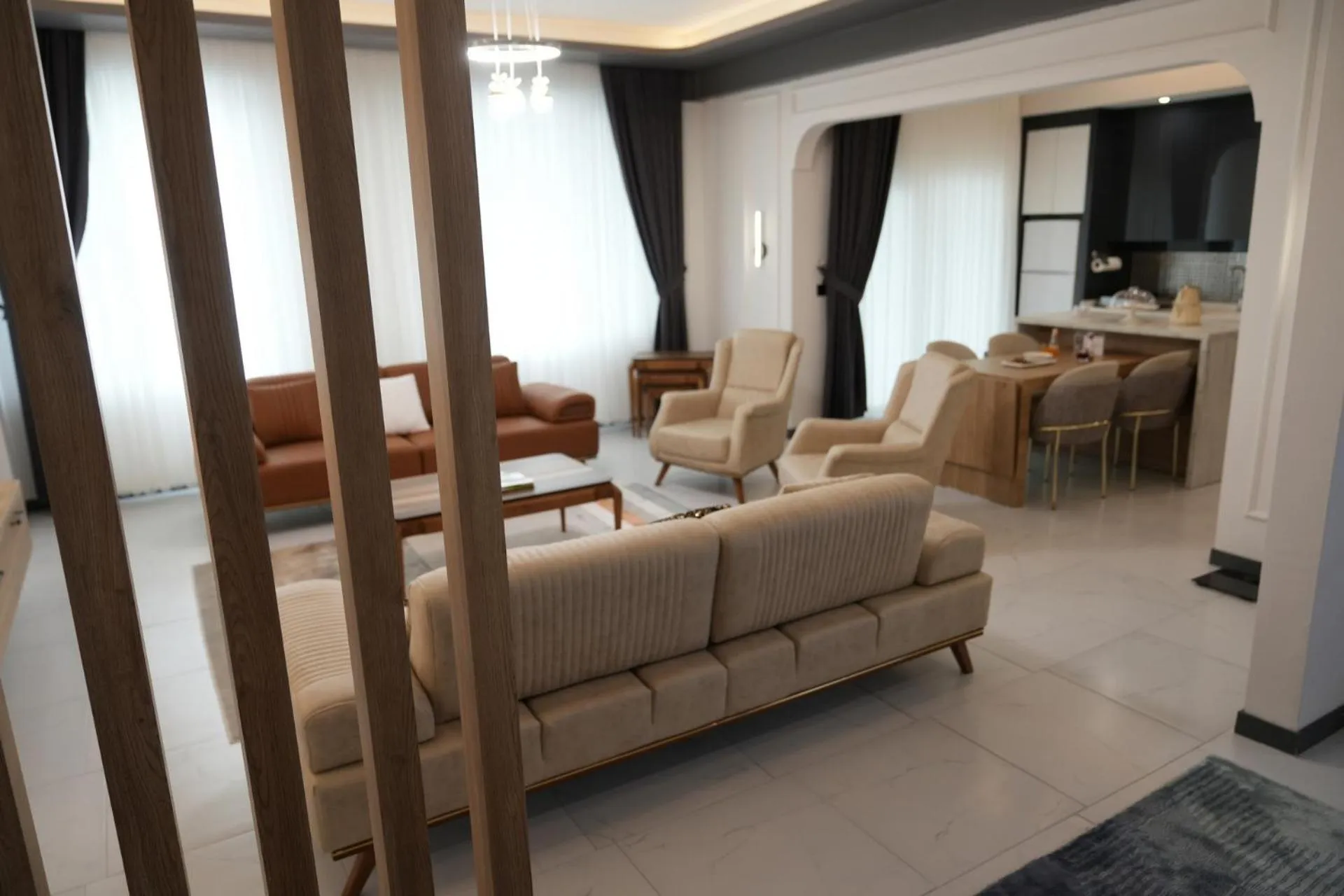 Kitchen or kitchenette in Villa Kent Termal Otel